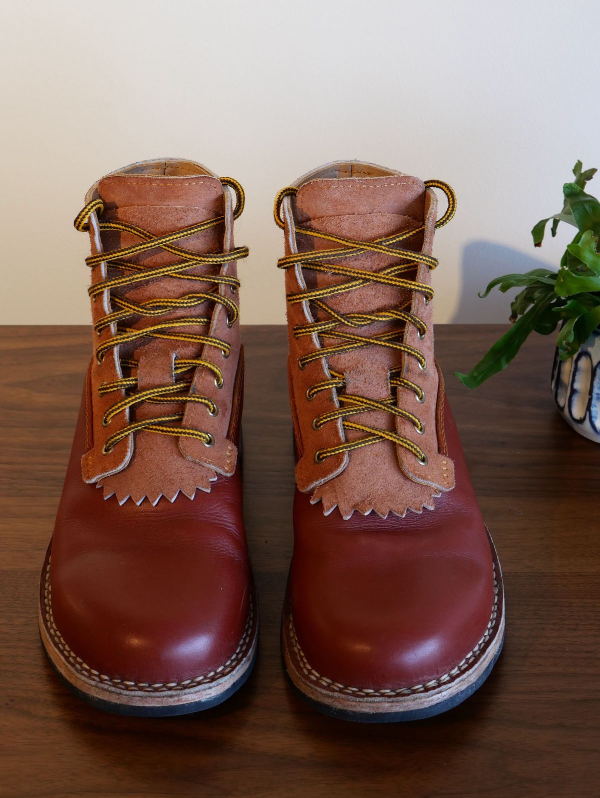 Photo by patinathunderdome on November 3, 2021 of the Self-Made in Rodbrun Chrome Tan.
