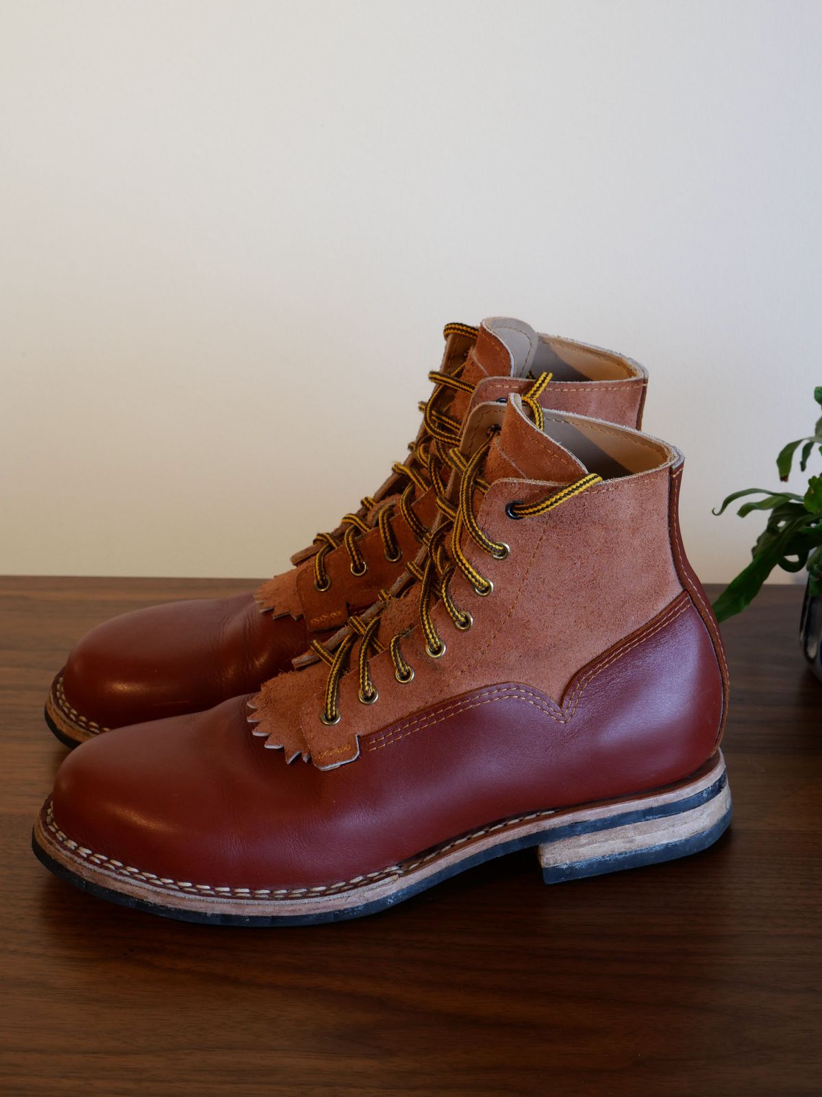 Photo by patinathunderdome on November 3, 2021 of the Self-Made in Rodbrun Chrome Tan.