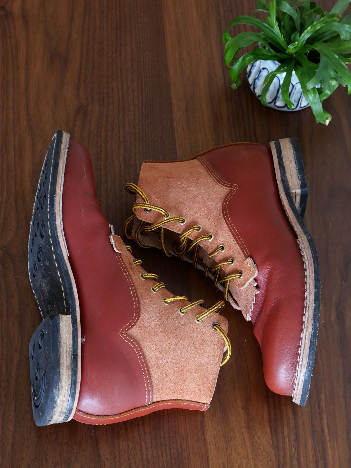 Photo by patinathunderdome on November 3, 2021 of the Self-Made in Rodbrun Chrome Tan.