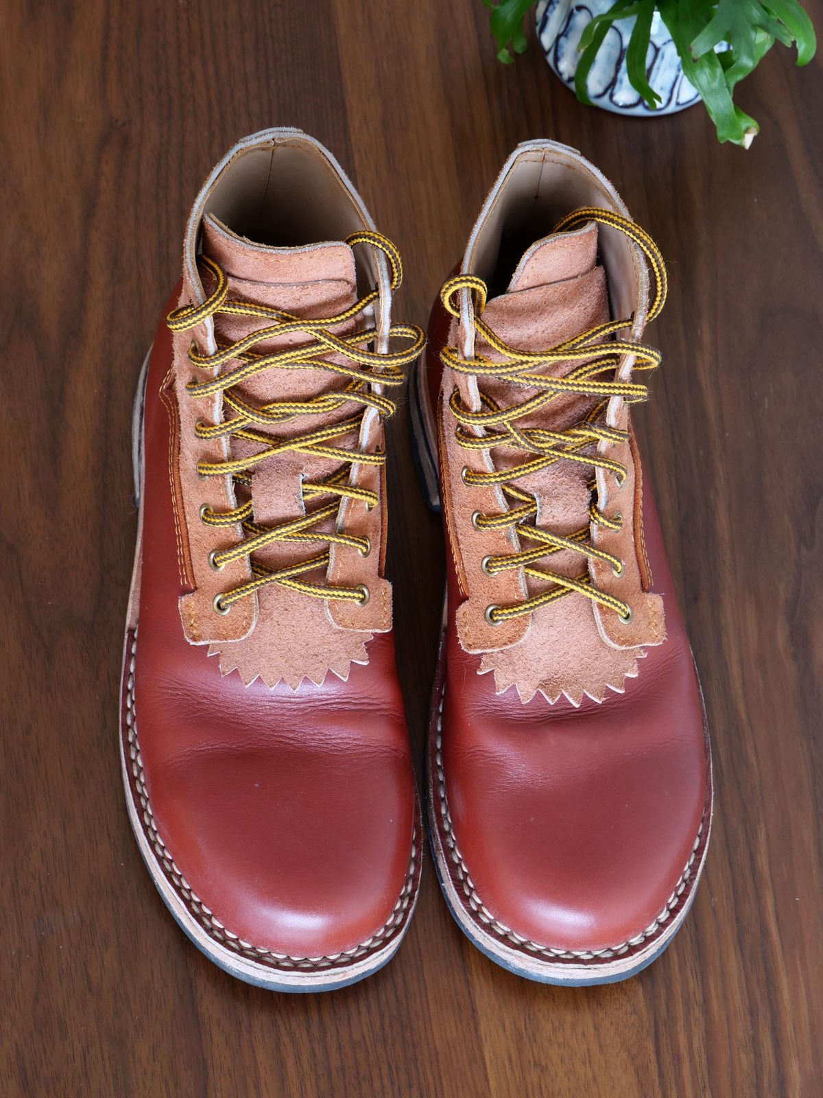 Photo by patinathunderdome on November 3, 2021 of the Self-Made in Rodbrun Chrome Tan.