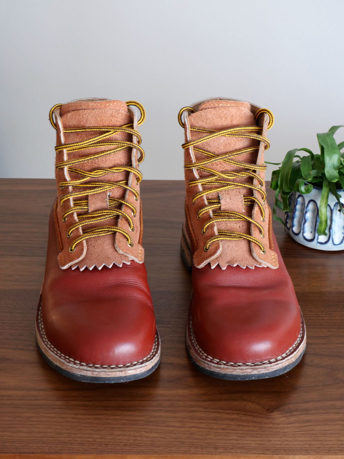 Photo by patinathunderdome on December 3, 2021 of the Self-Made in Rodbrun Chrome Tan.