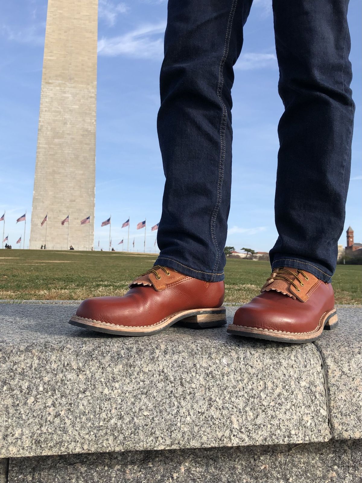 Photo by patinathunderdome on January 2, 2022 of the Self-Made in Rodbrun Chrome Tan.