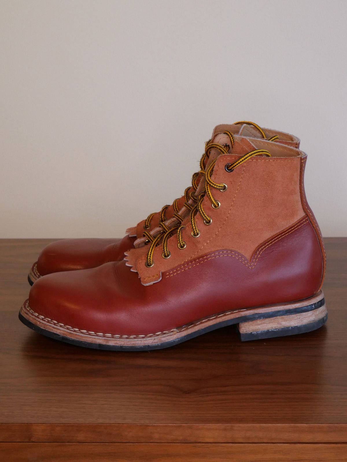 Photo by patinathunderdome on February 3, 2022 of the Self-Made in Rodbrun Chrome Tan.