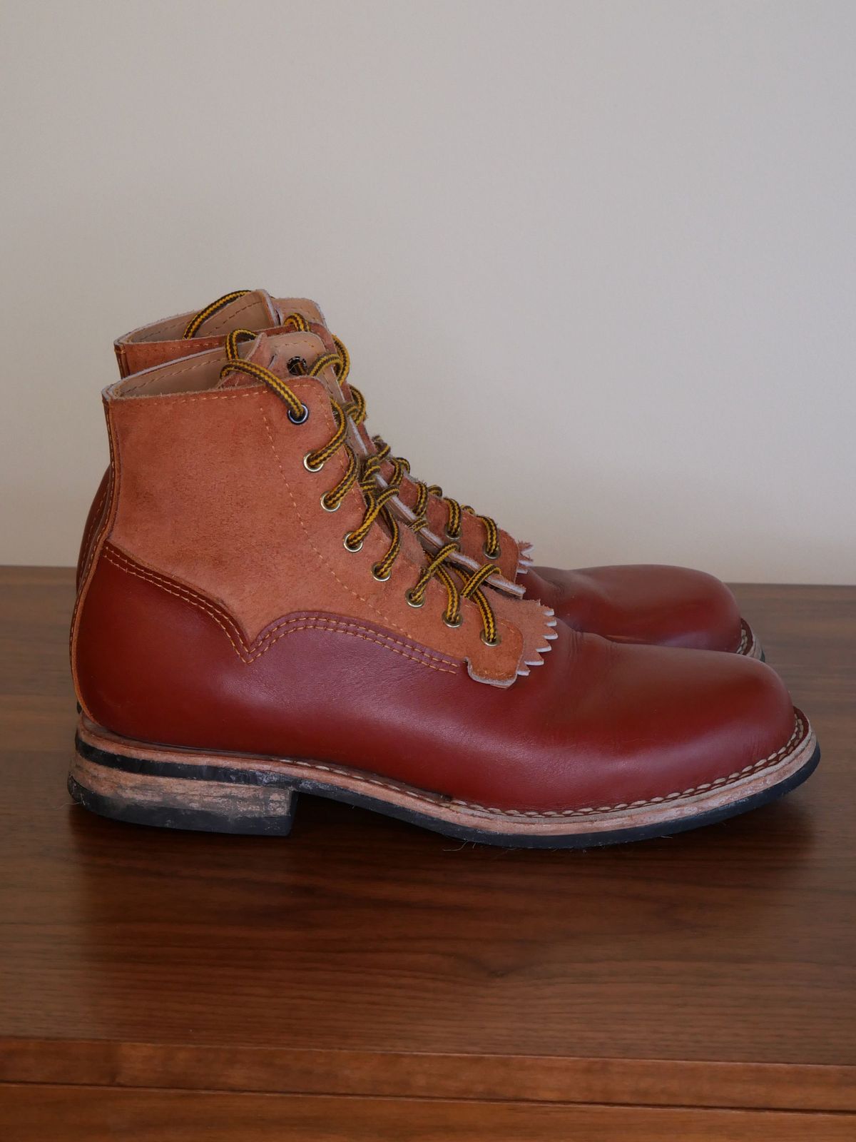 Photo by patinathunderdome on February 3, 2022 of the Self-Made in Rodbrun Chrome Tan.