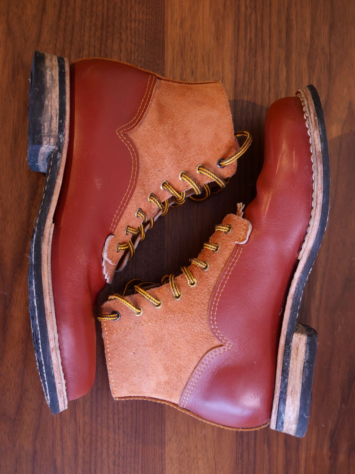 Photo by patinathunderdome on February 3, 2022 of the Self-Made in Rodbrun Chrome Tan.