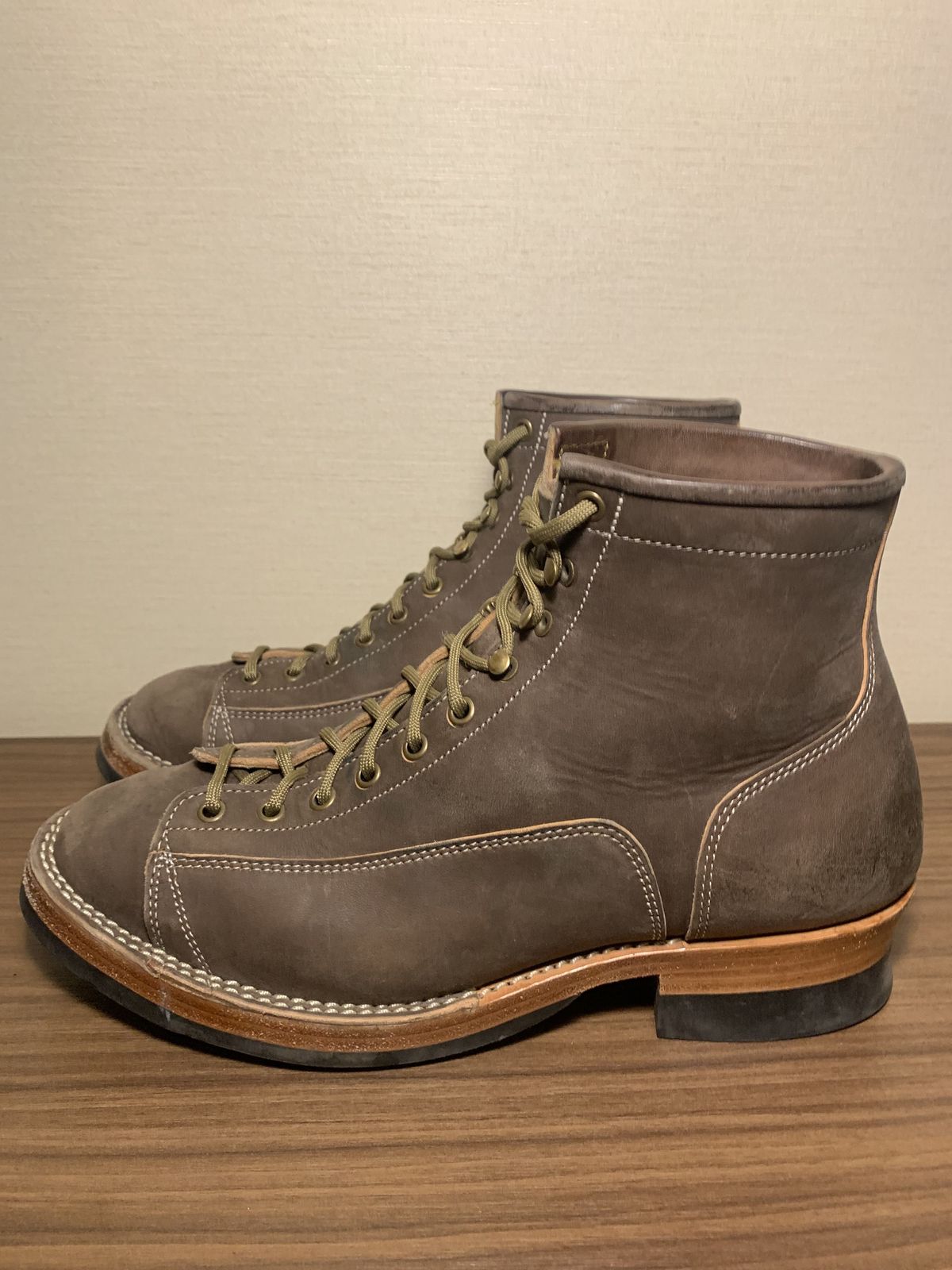Photo by patinathunderdome on January 6, 2022 of the Monroe 19916 Monkey Boot in Maryam T. Moro Horsebutt.