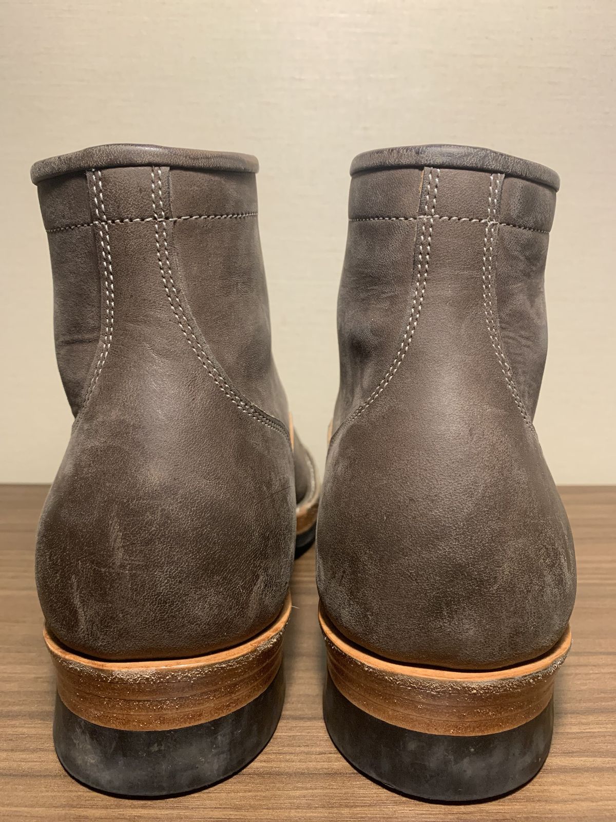 Photo by patinathunderdome on January 6, 2022 of the Monroe 19916 Monkey Boot in Maryam T. Moro Horsebutt.