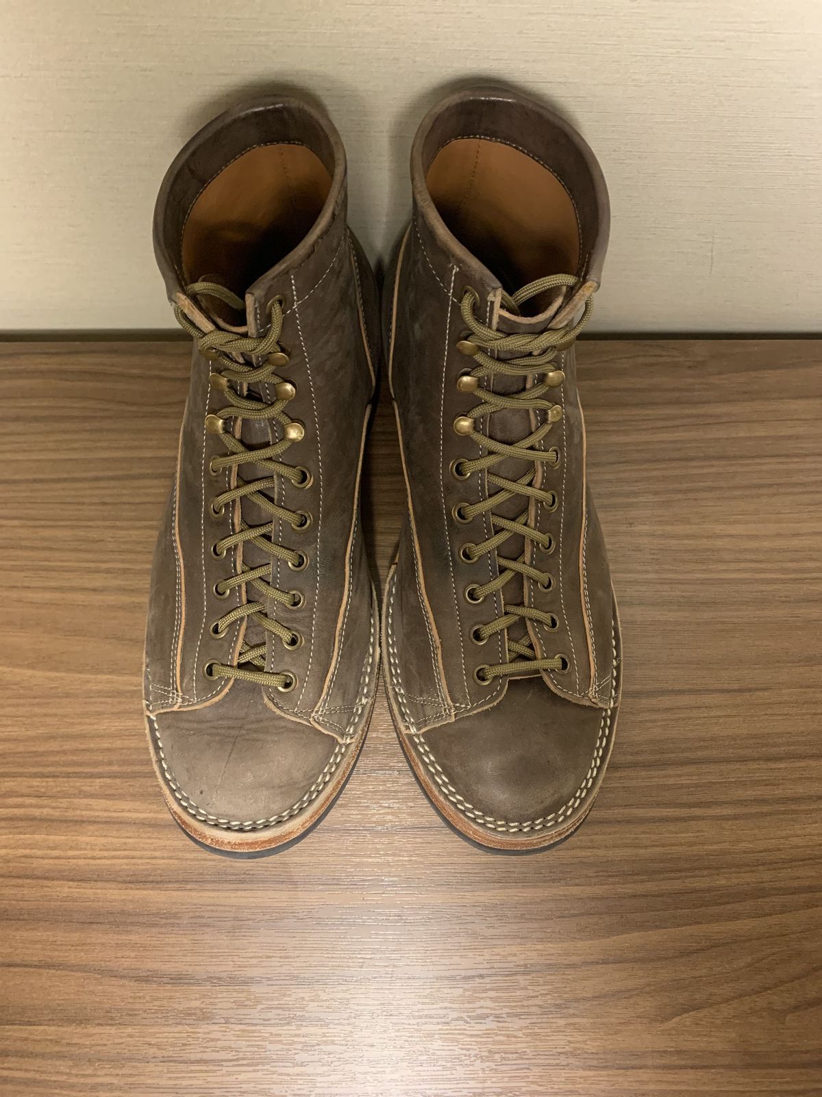 Photo by patinathunderdome on January 6, 2022 of the Monroe 19916 Monkey Boot in Maryam T. Moro Horsebutt.