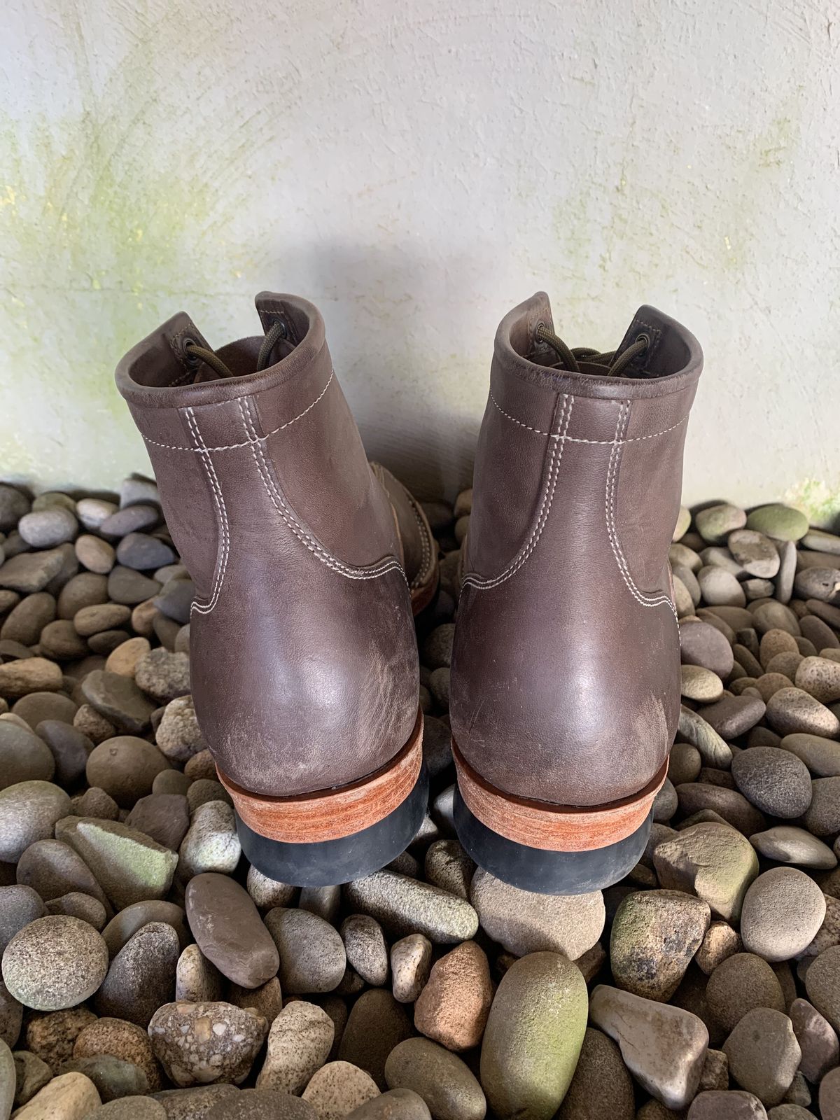 Photo by patinathunderdome on February 6, 2022 of the Monroe 19916 Monkey Boot in Maryam T. Moro Horsebutt.
