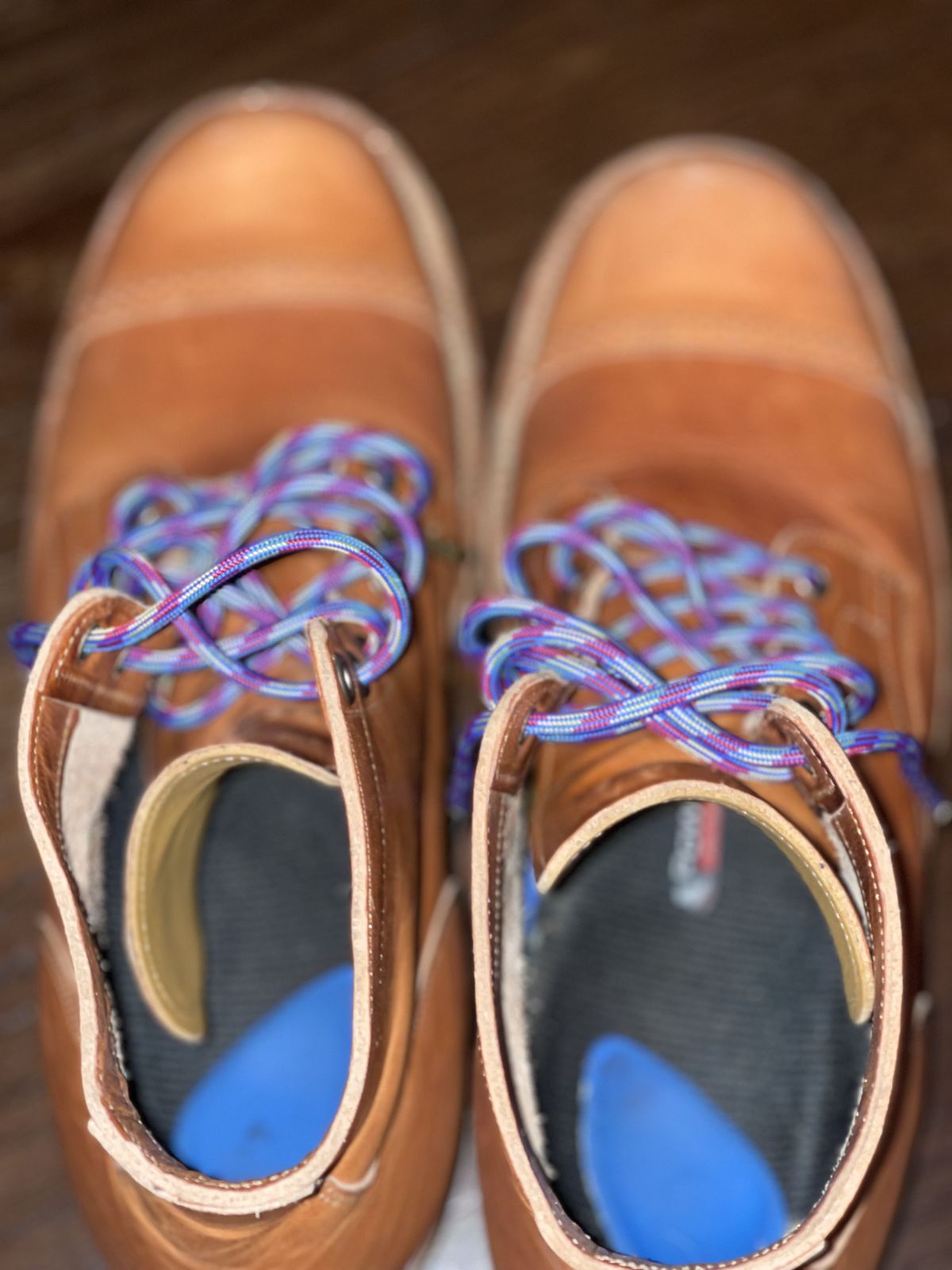 Photo by patinathunderdome on April 5, 2022 of the Viberg Service Boot in Horween Natural Dublin.