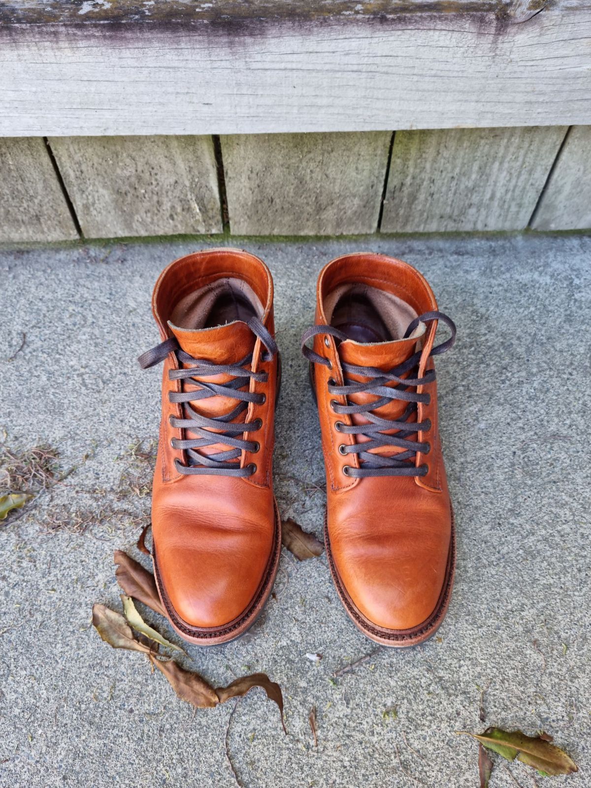 Photo by patinathunderdome on February 2, 2022 of the Parkhurst The Allen in Horween Natural Dublin.