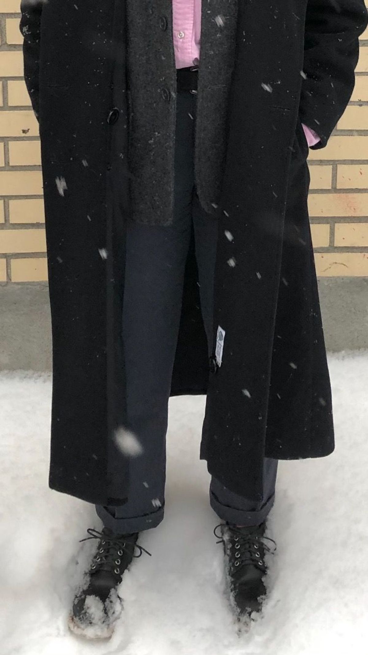 Photo by patinathunderdome on February 4, 2022 of the Chippewa Service Oxford Shoe in Black Whirlwind.