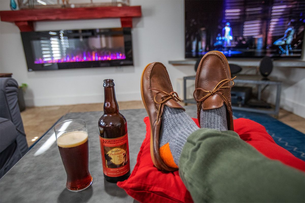 Photo by patinathunderdome on December 1, 2021 of the Easymoc Easymoc in Horween Natural Chromexcel.