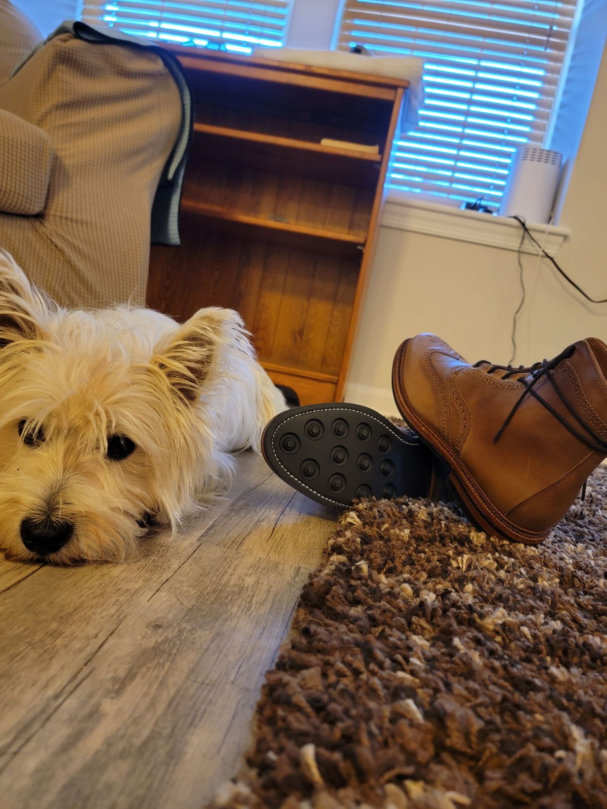 Photo by patinathunderdome on September 30, 2021 of the Parkhurst The Spaulding in Horween Natural Chromexcel.