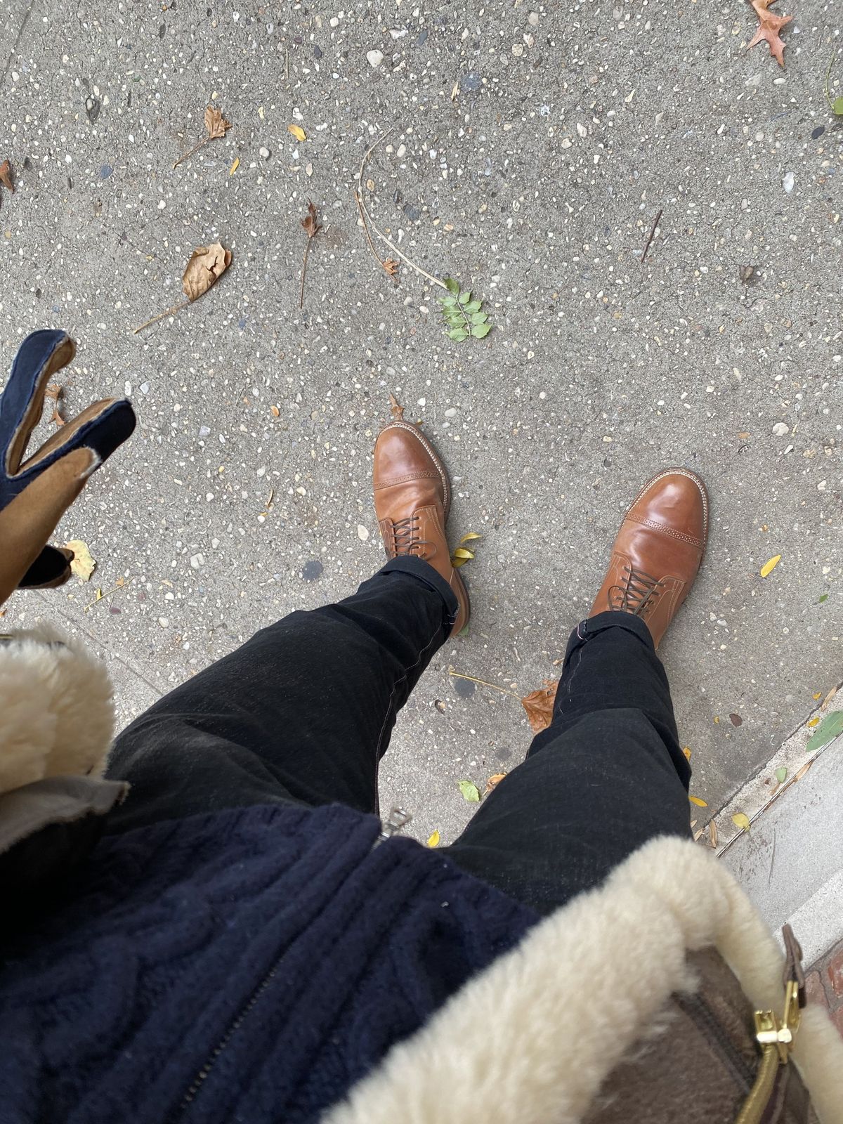 Photo by patinathunderdome on December 4, 2021 of the Viberg Service Boot in Horween Natural Shell Cordovan.