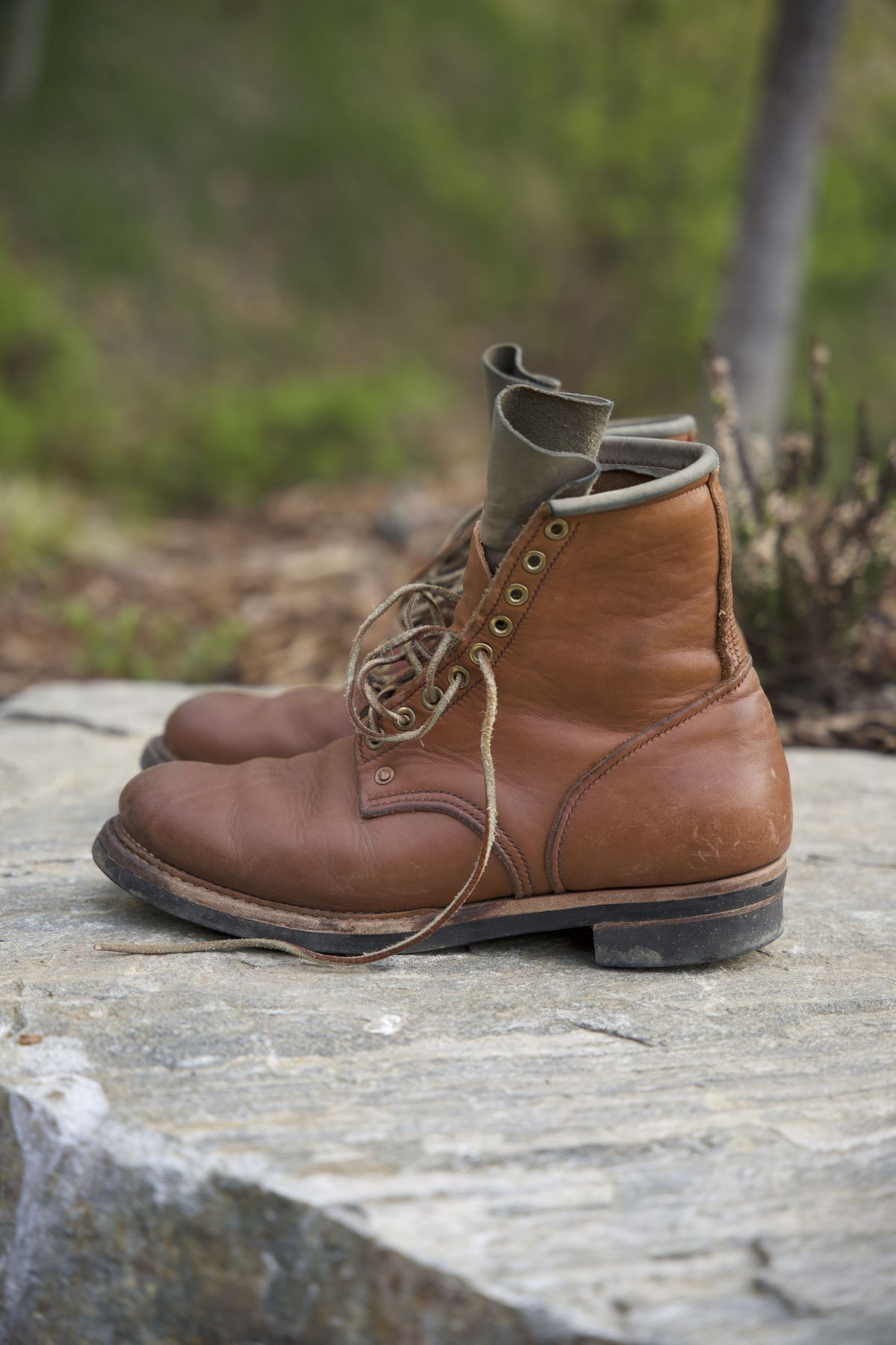 Photo by patinathunderdome on May 2, 2022 of the Endurance Leather Co. Type 01 in Horween Light Brown Essex.