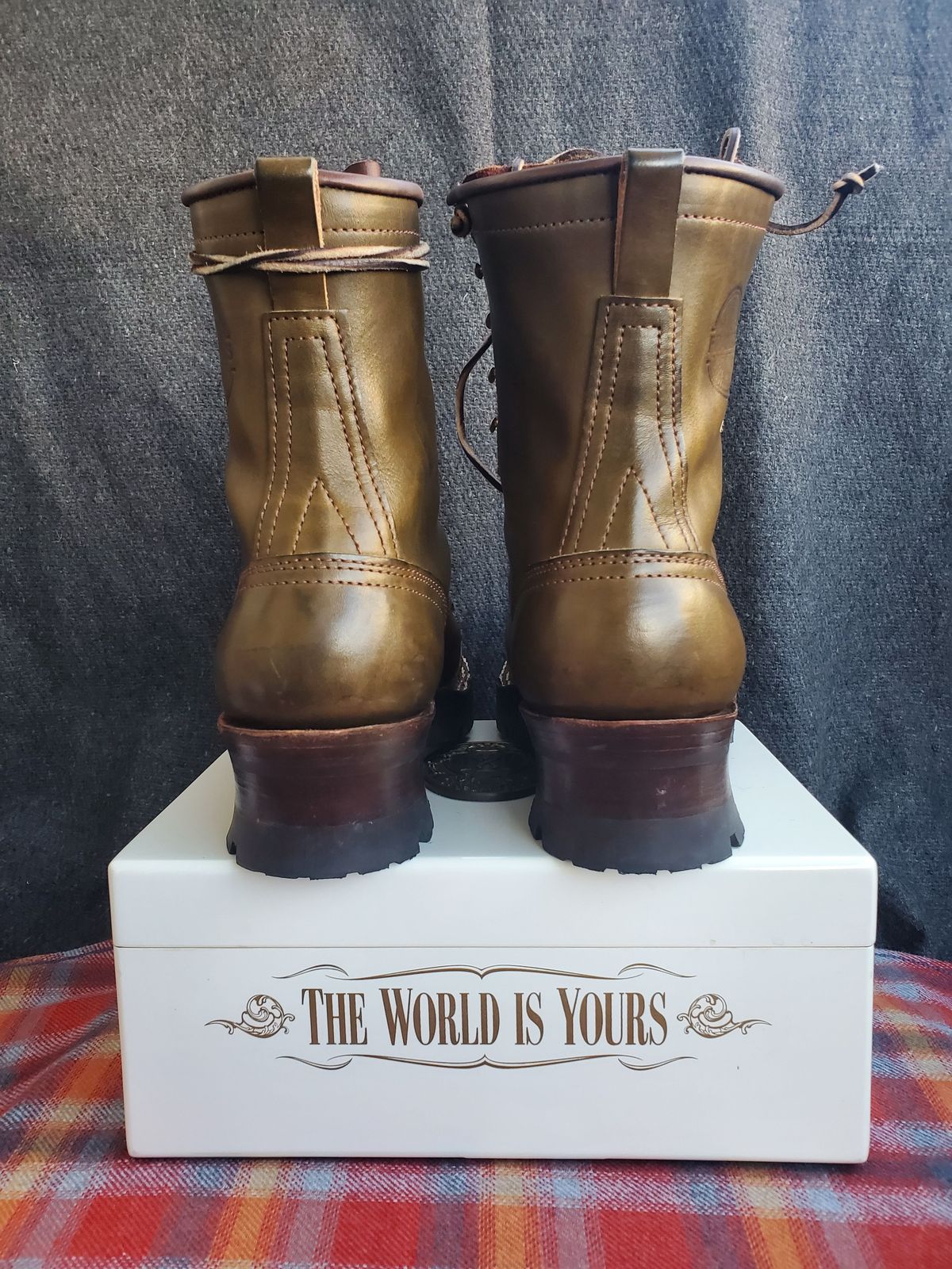 Photo by patinathunderdome on December 5, 2021 of the Frank's Boots Wilshire in Unknown Material.