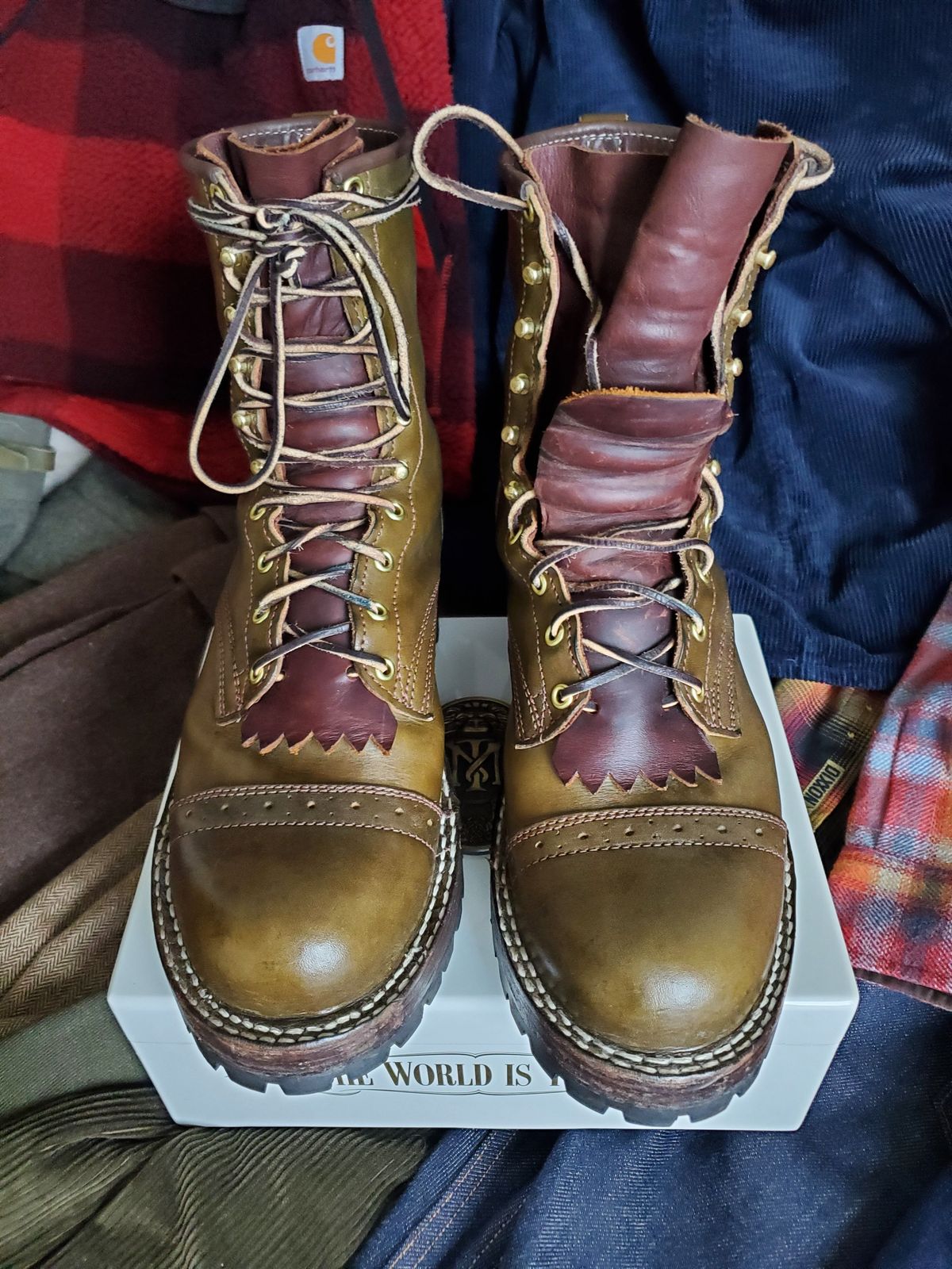 Photo by patinathunderdome on January 5, 2022 of the Frank's Boots Wilshire in Unknown Material.