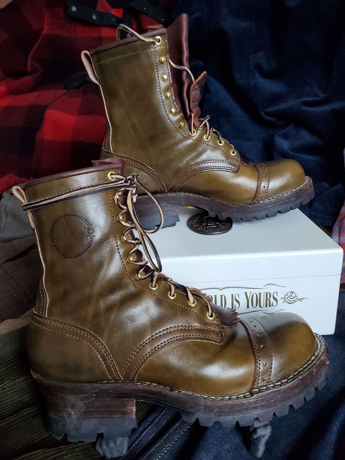 Photo by patinathunderdome on January 5, 2022 of the Frank's Boots Wilshire in Unknown Material.