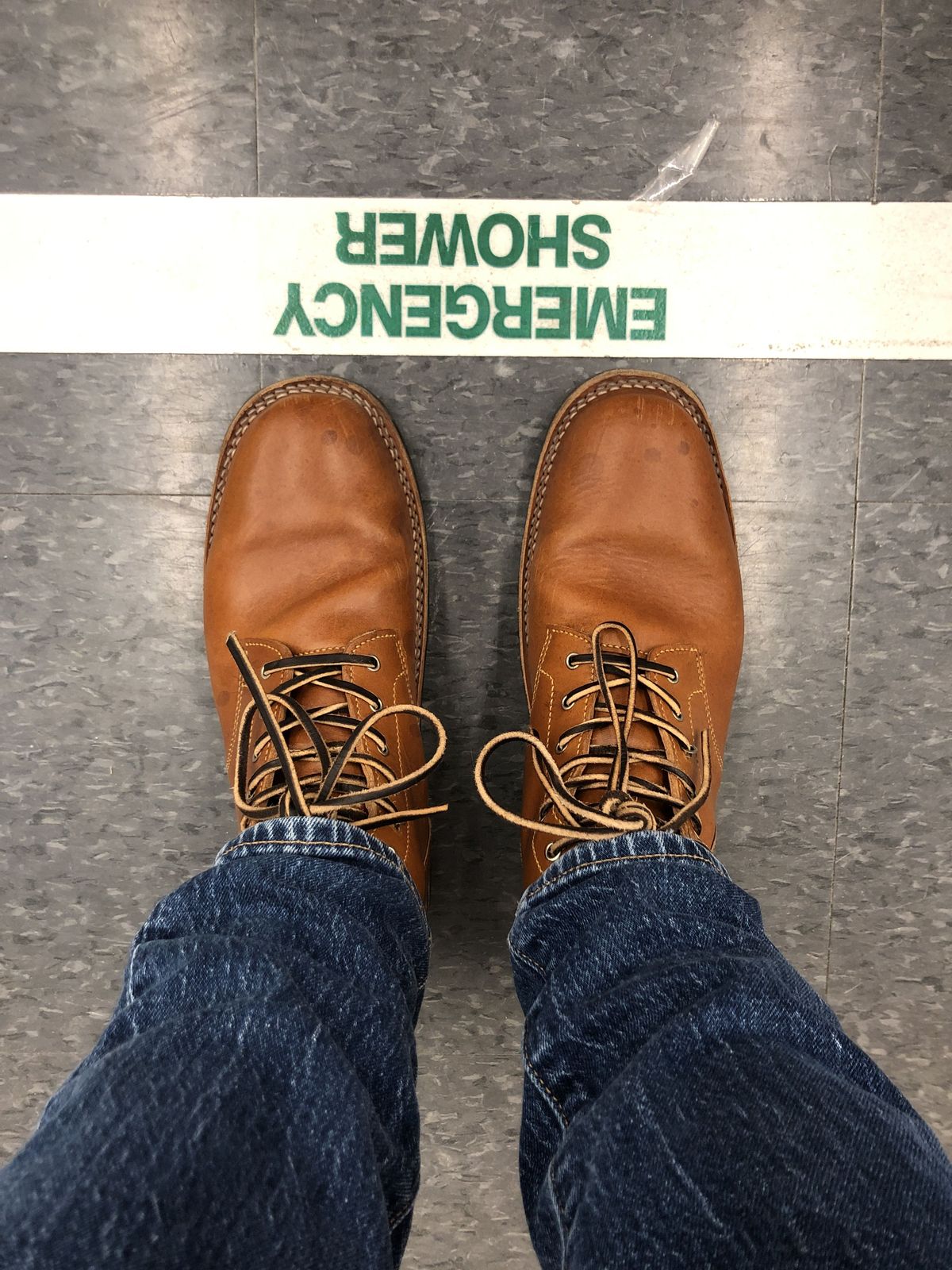 Photo by patinathunderdome on May 6, 2022 of the Confluence Leather #1 in MPG Bourbon Apollo.