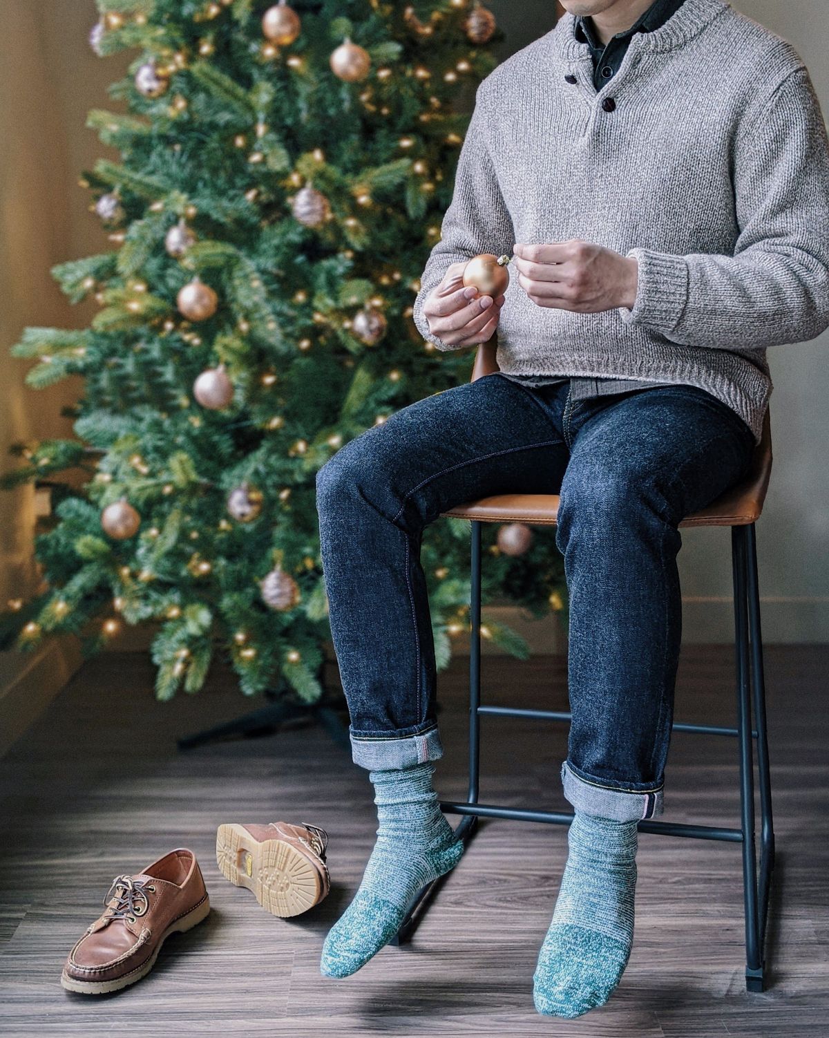 Photo by patinathunderdome on January 5, 2022 of the Rancourt & Co. Classic Ranger-Moc in Horween Natural Shell Cordovan.