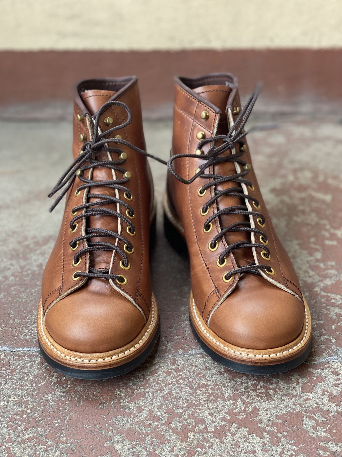 Photo by patinathunderdome on October 1, 2021 of the John Lofgren Monkey Boots in Unknown Material.