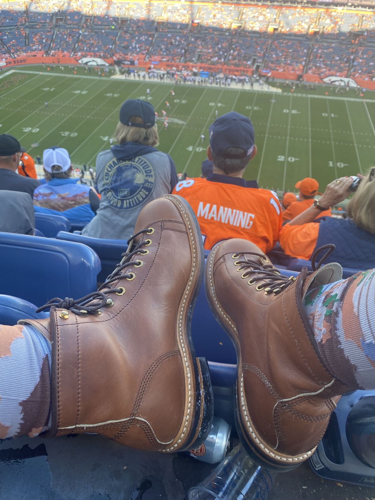 Photo by patinathunderdome on November 4, 2021 of the John Lofgren Monkey Boots in Unknown Material.