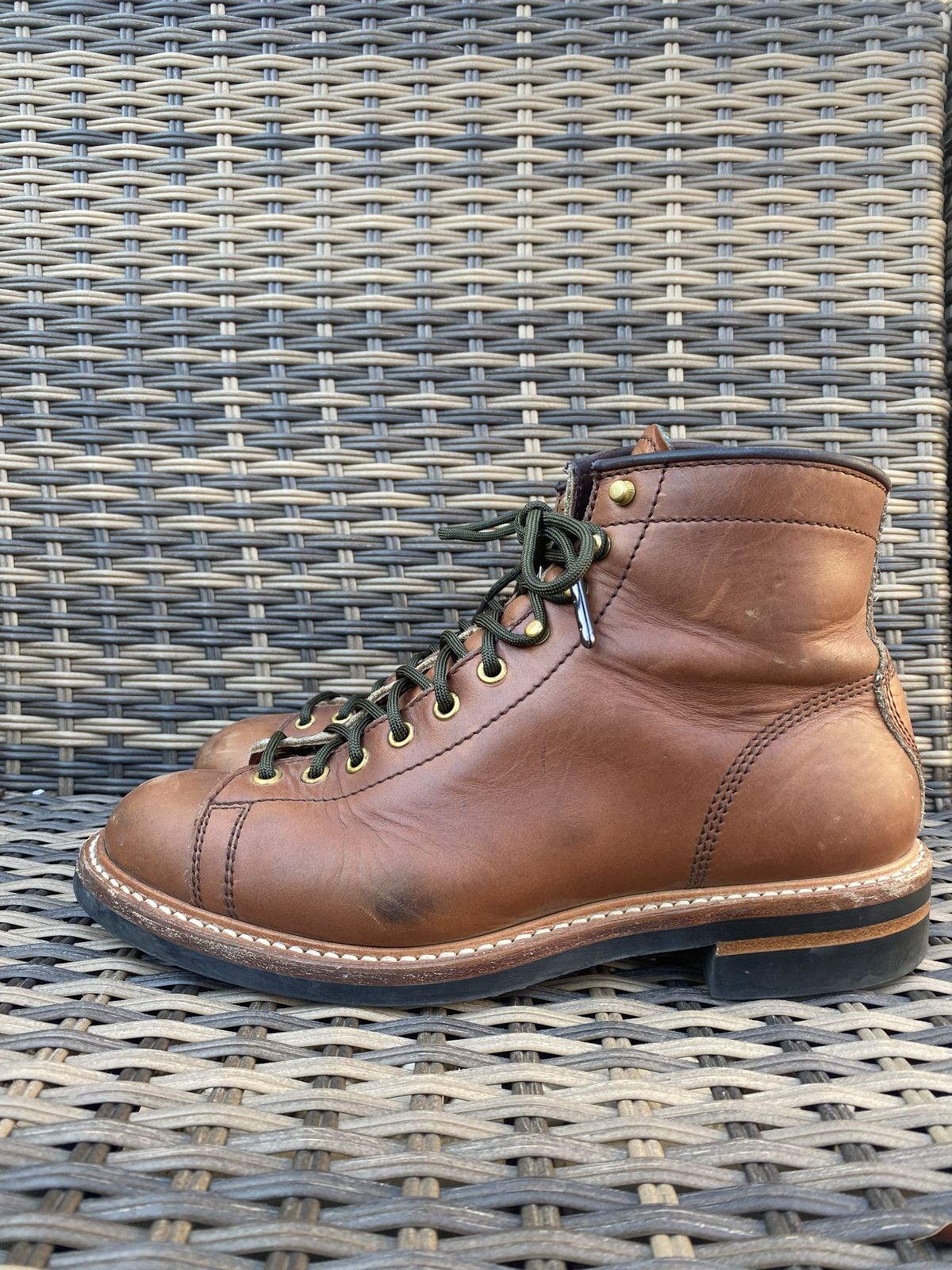 Photo by patinathunderdome on January 3, 2022 of the John Lofgren Monkey Boots in Unknown Material.