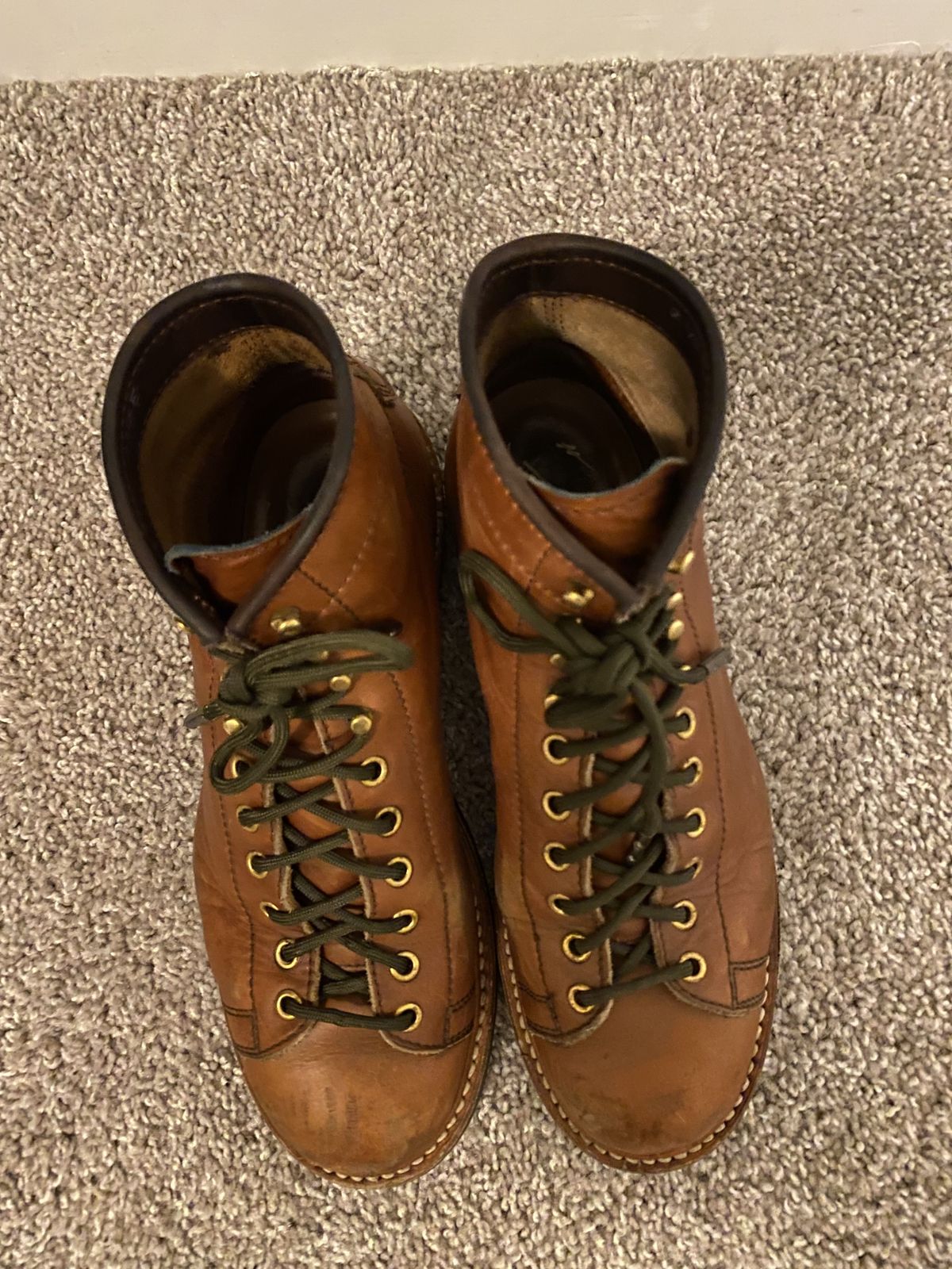 Photo by patinathunderdome on February 6, 2022 of the John Lofgren Monkey Boots in Unknown Material.