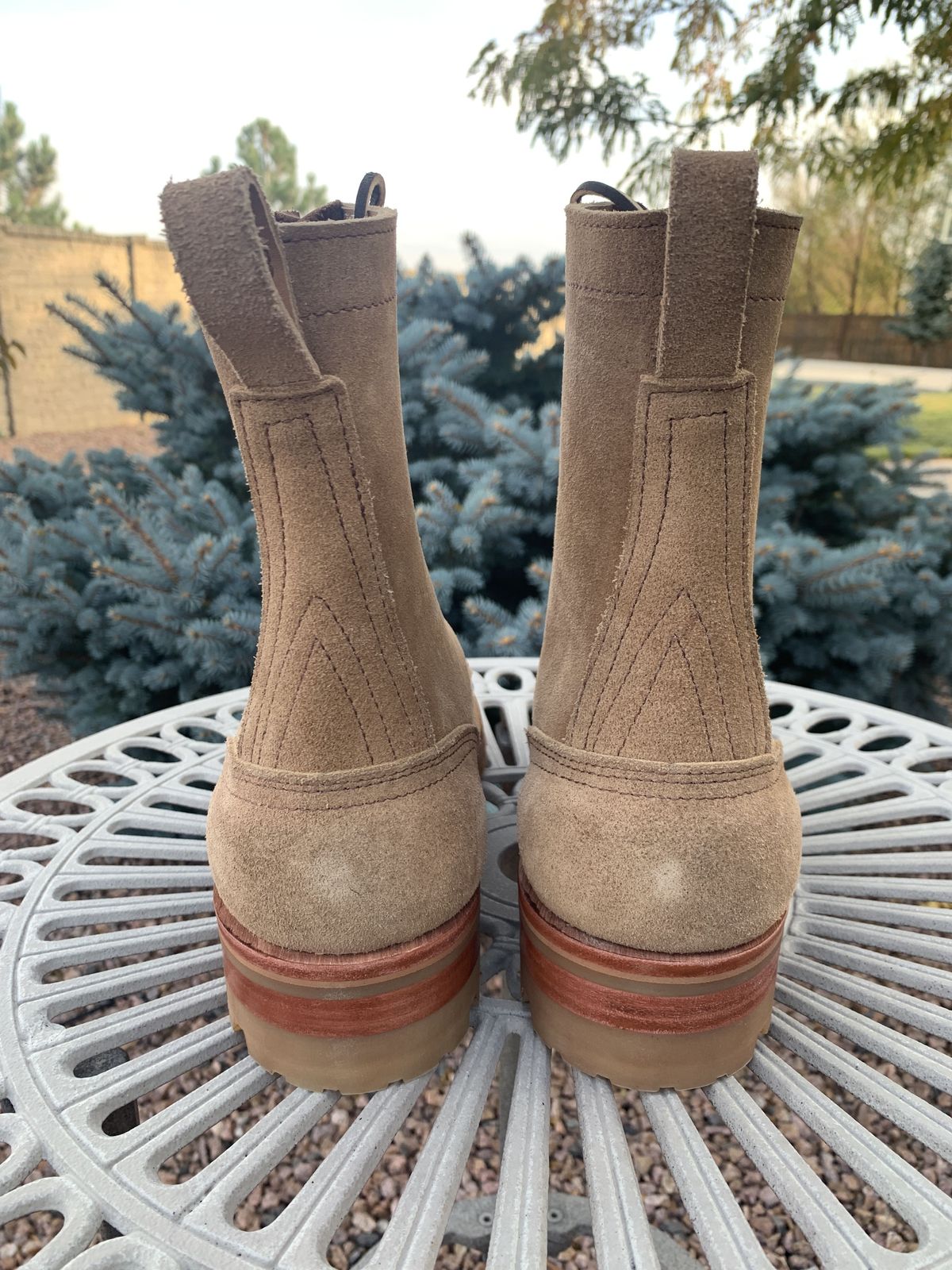 Photo by patinathunderdome on November 1, 2021 of the Nicks Overlander in Seidel Tan Teton Roughout.
