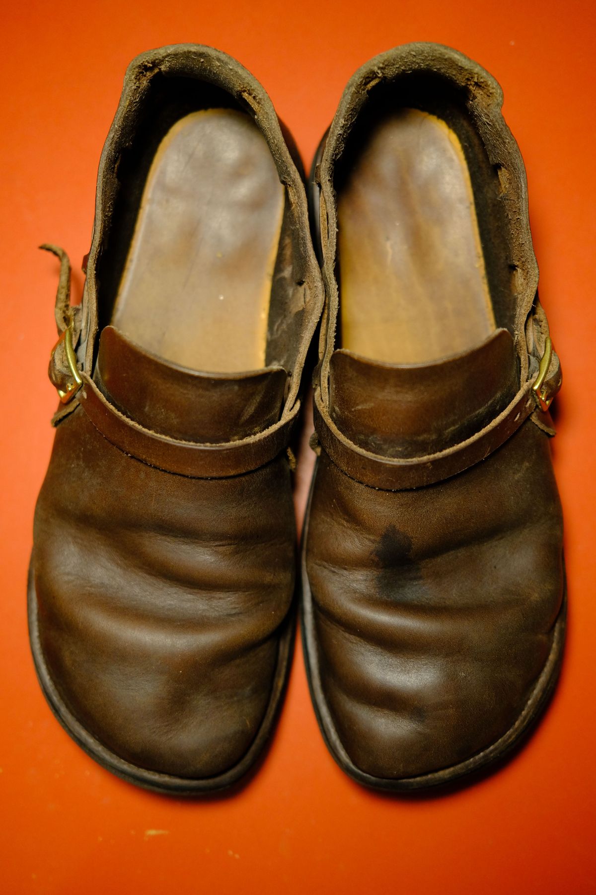 Photo by patinathunderdome on February 5, 2022 of the Aurora Shoe Co. Middle English in Horween Brown Chromexcel.