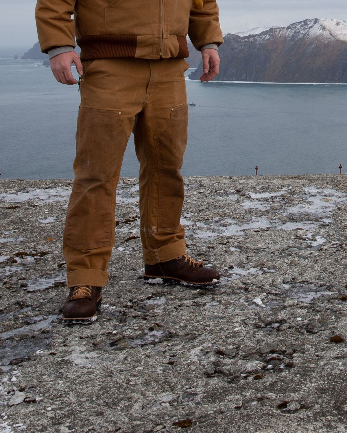 Photo by patinathunderdome on November 1, 2021 of the Irish Setter Mesabi in Brown Full Grain Waterproof.
