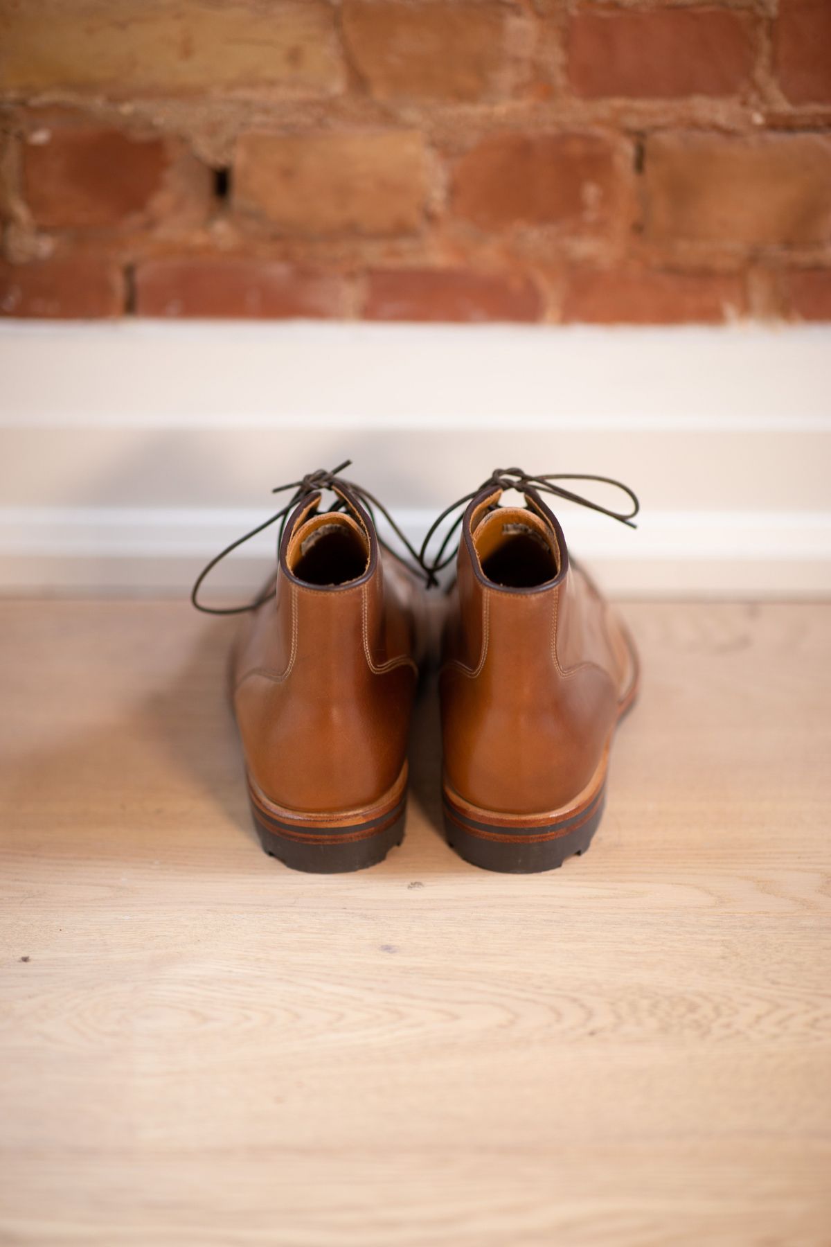 Photo by patinathunderdome on October 1, 2021 of the Viberg Service Boot in Horween Bourbon Shell Cordovan.