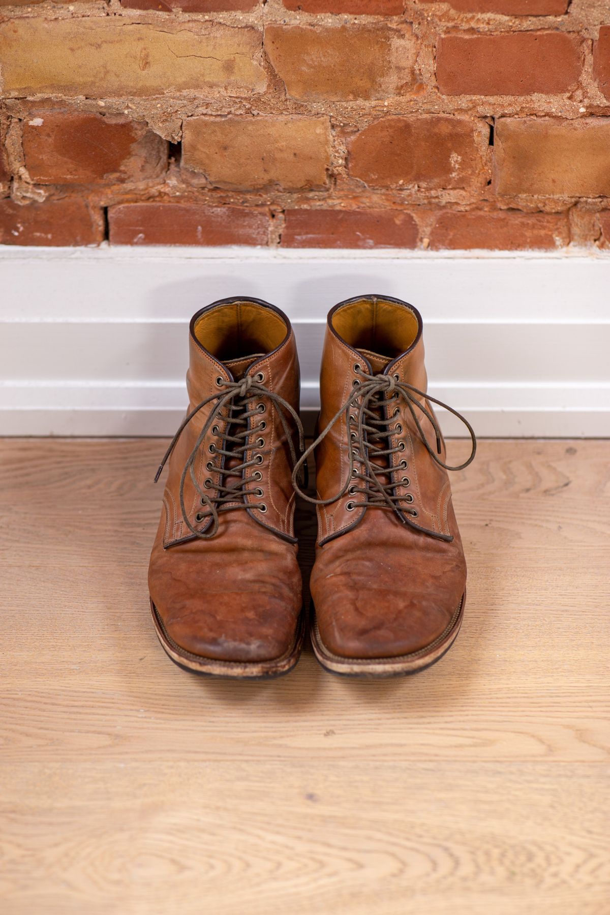 Photo by patinathunderdome on December 3, 2021 of the Viberg Service Boot in Horween Bourbon Shell Cordovan.