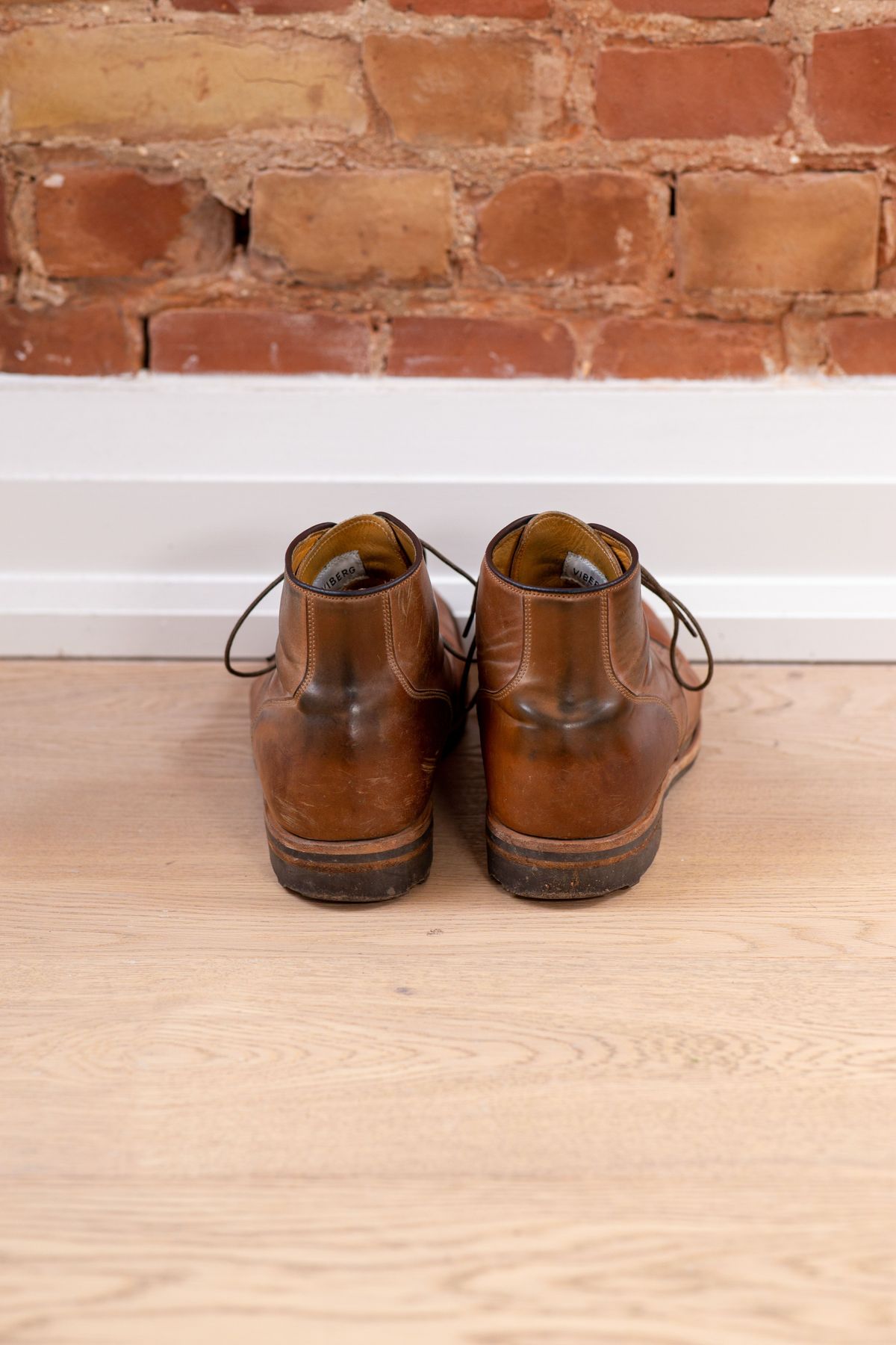 Photo by patinathunderdome on December 3, 2021 of the Viberg Service Boot in Horween Bourbon Shell Cordovan.