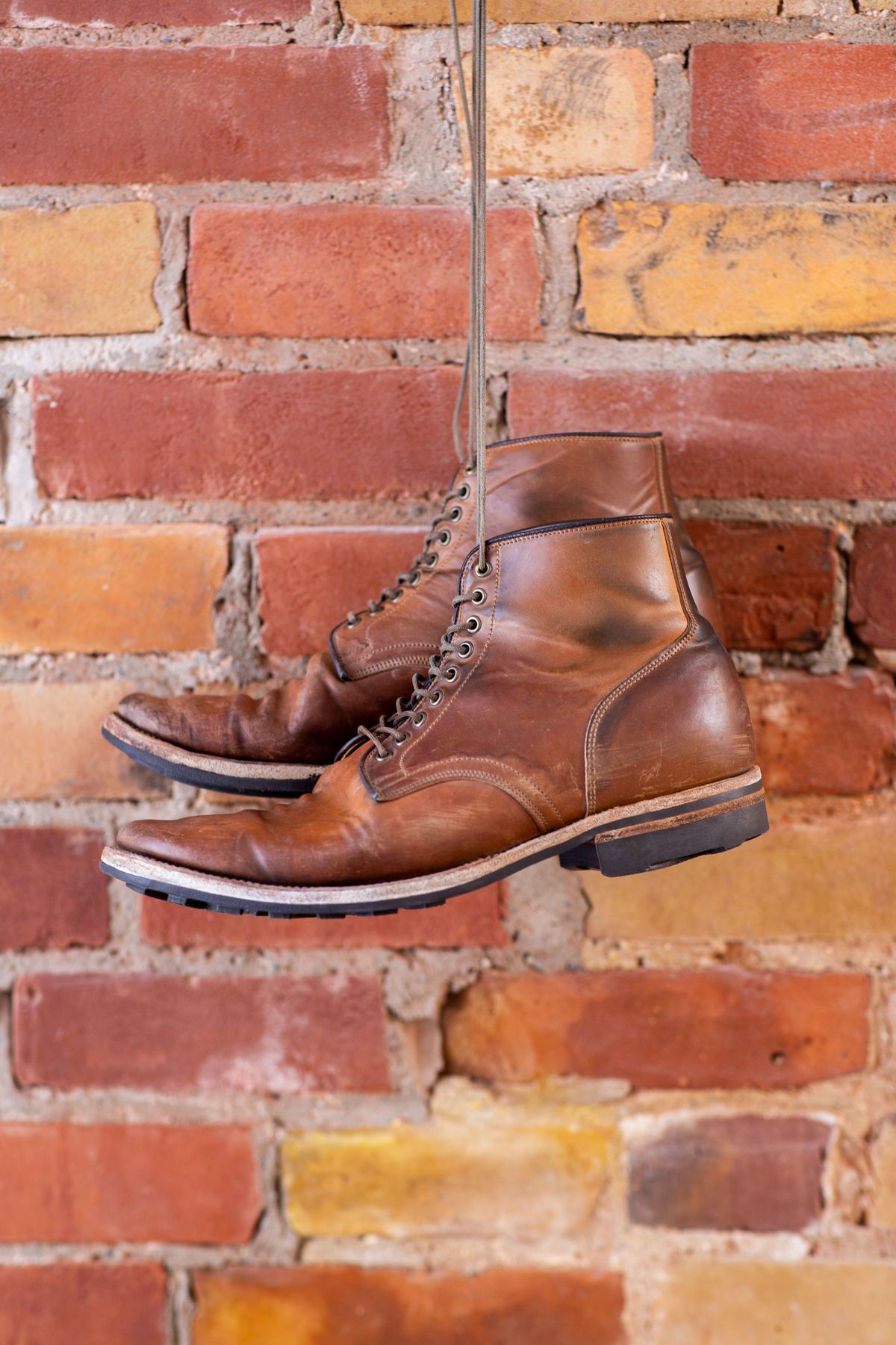 Photo by patinathunderdome on February 5, 2022 of the Viberg Service Boot in Horween Bourbon Shell Cordovan.