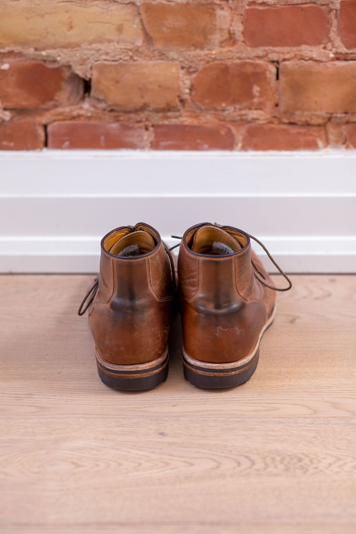 Photo by patinathunderdome on February 5, 2022 of the Viberg Service Boot in Horween Bourbon Shell Cordovan.