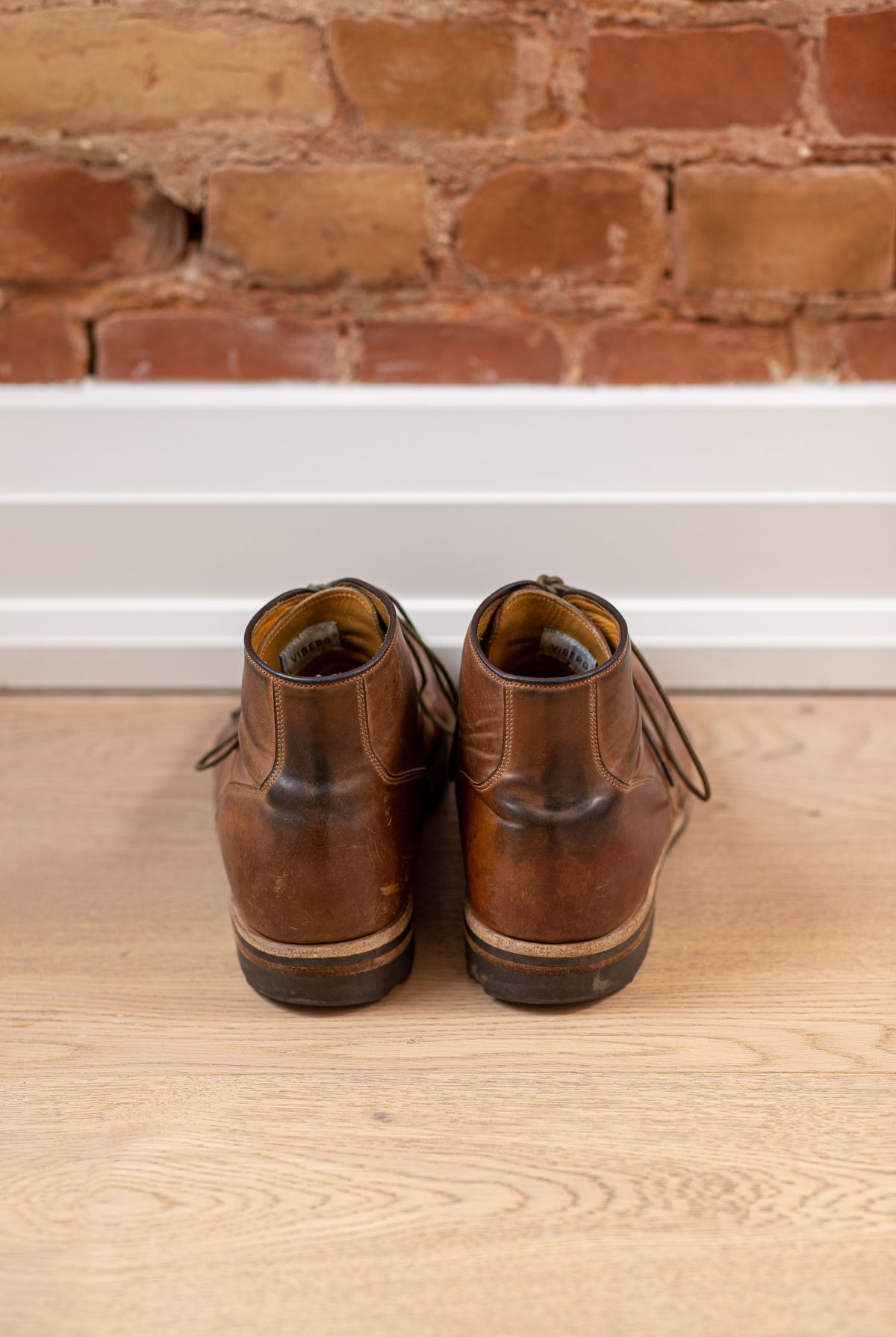 Photo by patinathunderdome on April 5, 2022 of the Viberg Service Boot in Horween Bourbon Shell Cordovan.