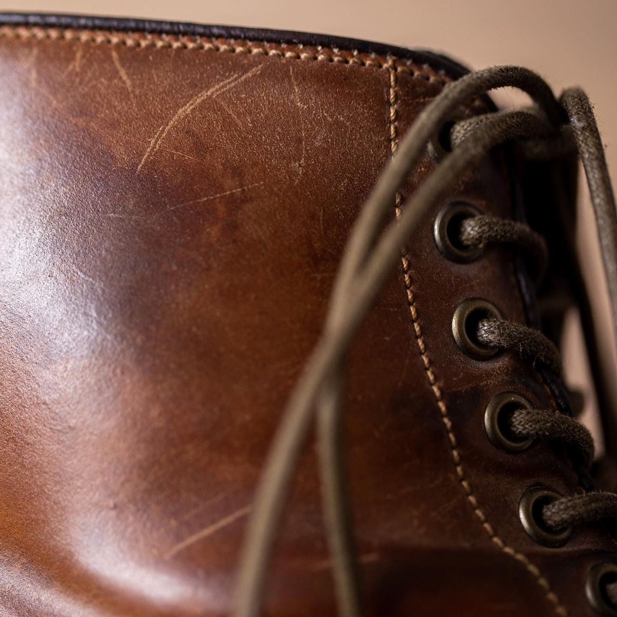 Photo by patinathunderdome on May 3, 2022 of the Viberg Service Boot in Horween Bourbon Shell Cordovan.