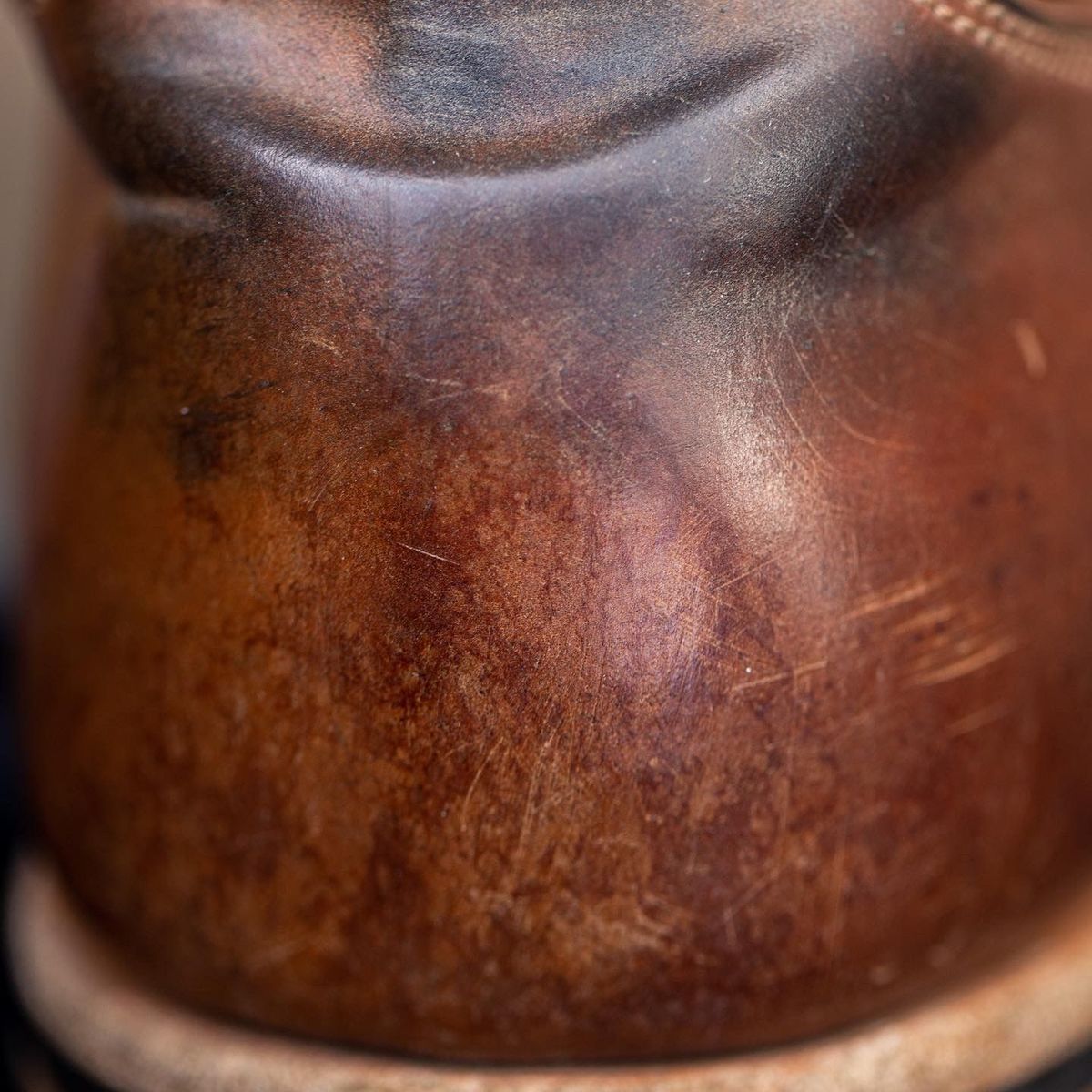 Photo by patinathunderdome on May 3, 2022 of the Viberg Service Boot in Horween Bourbon Shell Cordovan.