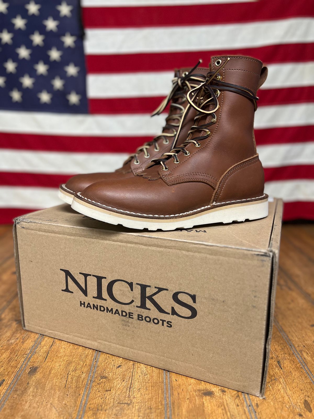 Photo by ofdff on October 4, 2024 of the Nicks HardwarePro in Seidel 1964 Brown.