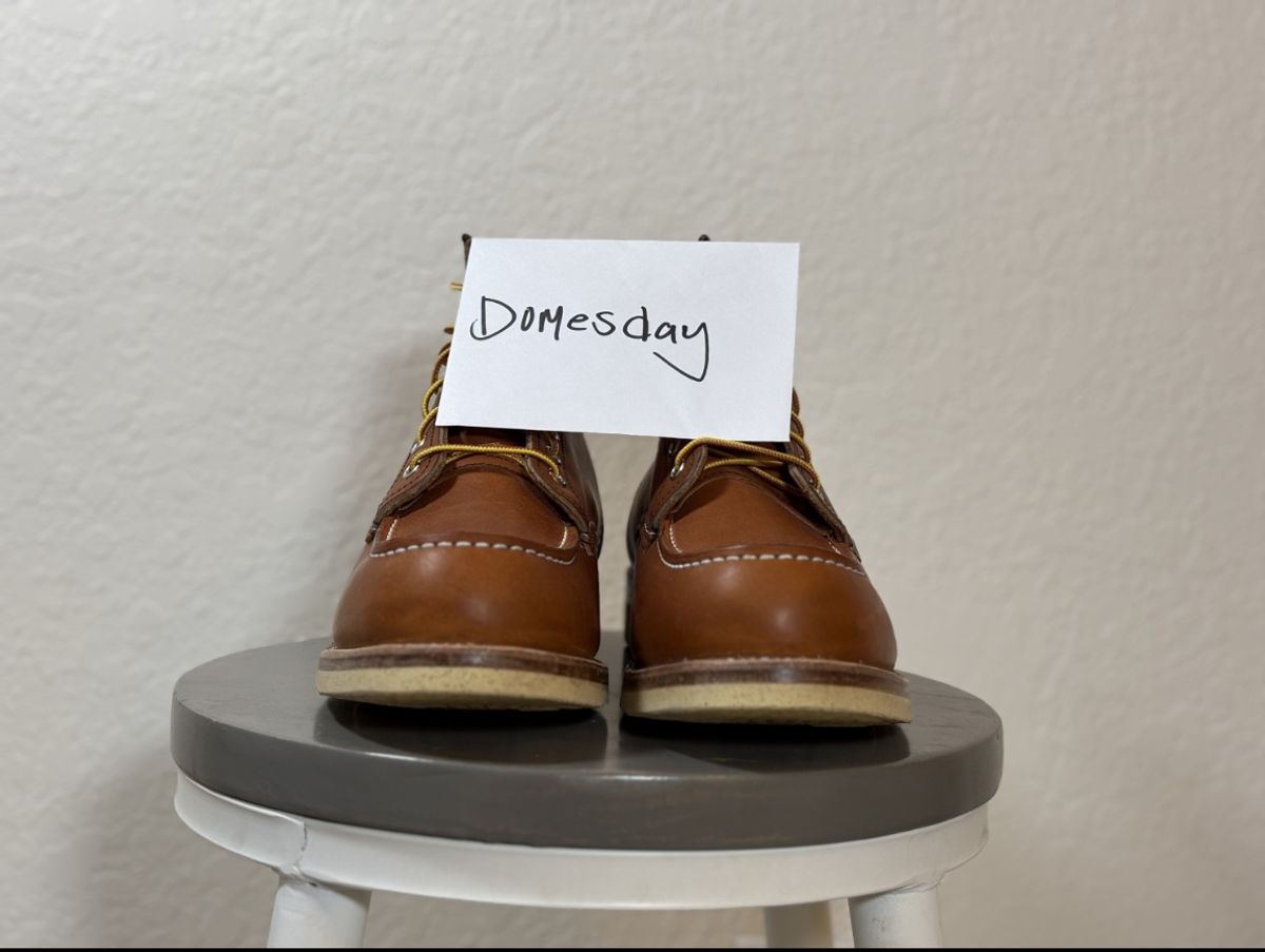 Photo by botasblancas on October 15, 2024 of the Red Wing 6-Inch Classic Moc in S.B. Foot Oro Legacy.