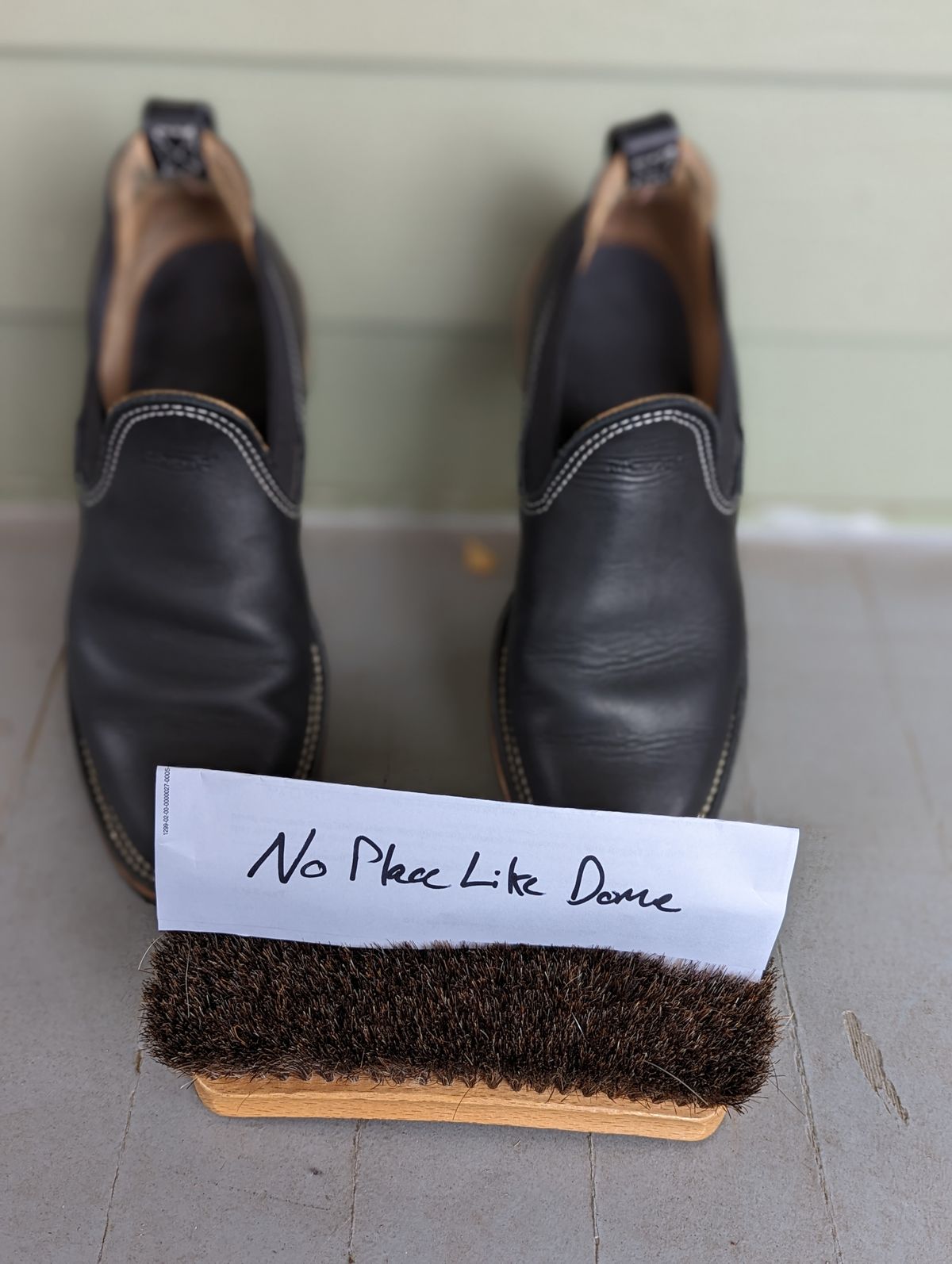 Photo by dreamboot on November 4, 2022 of the Wesco Romeo in Seidel Black Oil Tan.