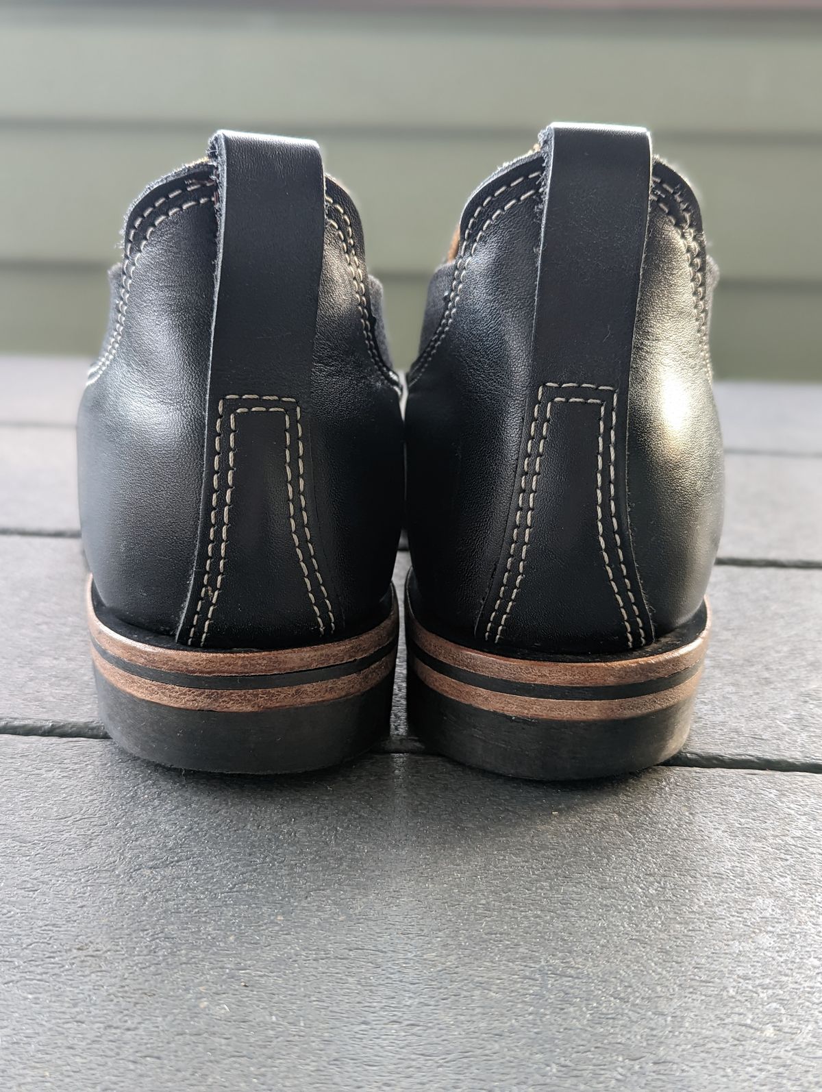 Photo by dreamboot on December 4, 2022 of the Wesco Romeo in Seidel Black Oil Tan.