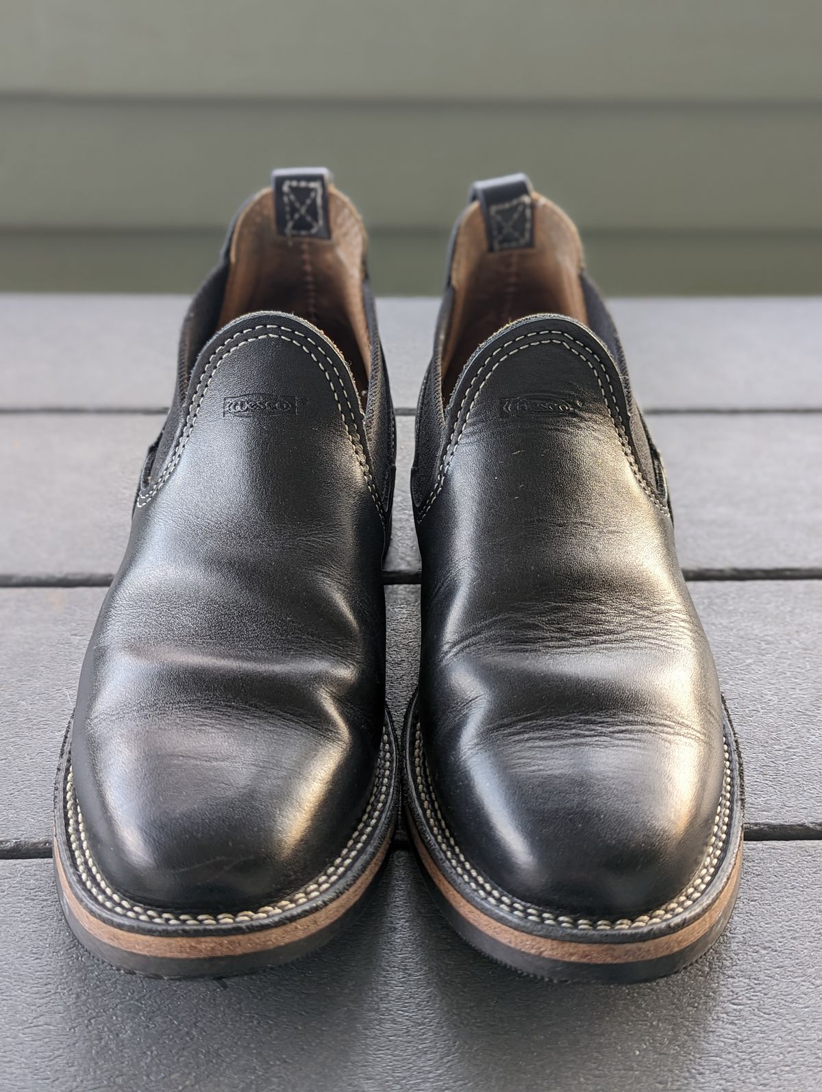 Photo by dreamboot on December 4, 2022 of the Wesco Romeo in Seidel Black Oil Tan.