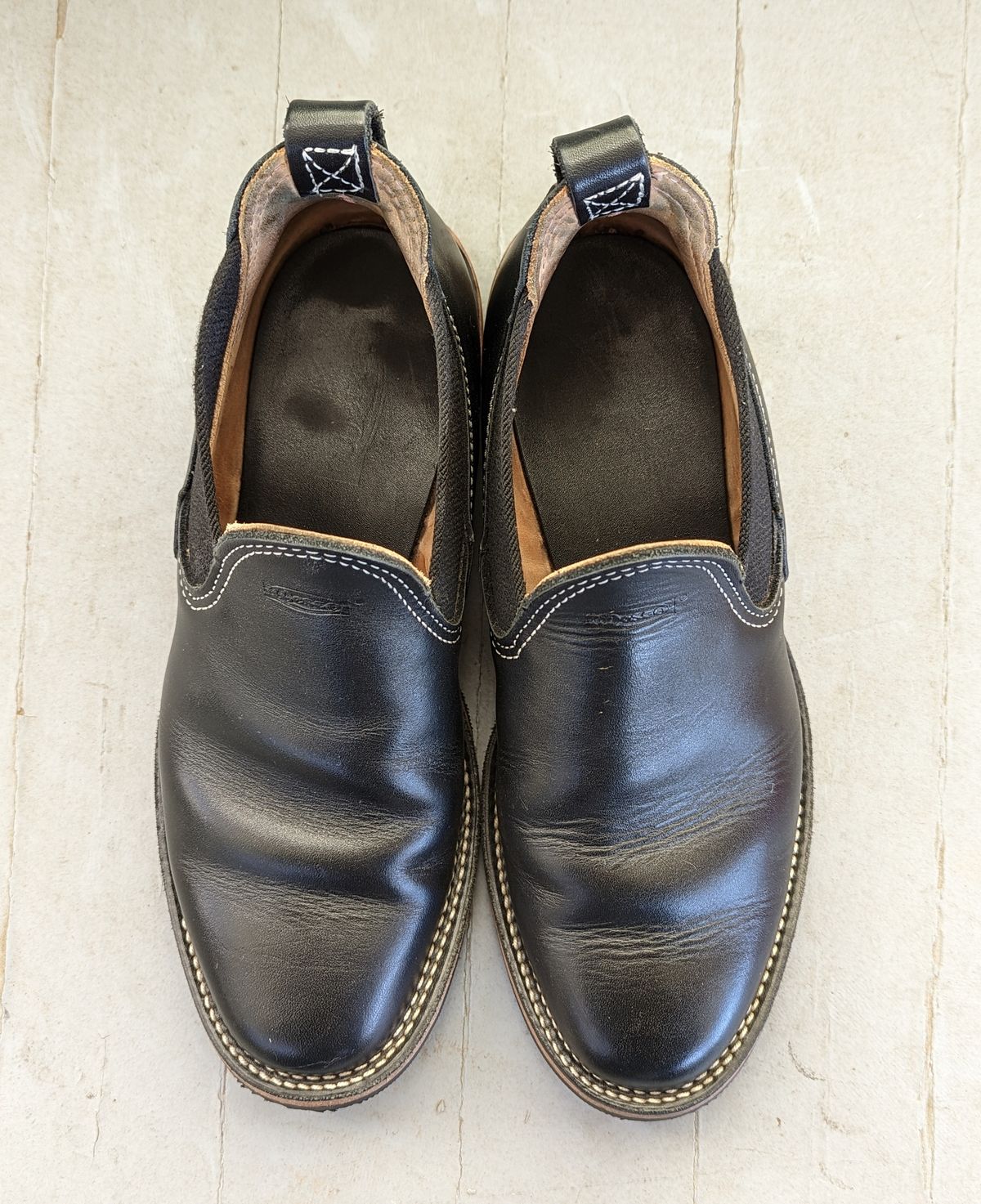Photo by dreamboot on December 4, 2022 of the Wesco Romeo in Seidel Black Oil Tan.