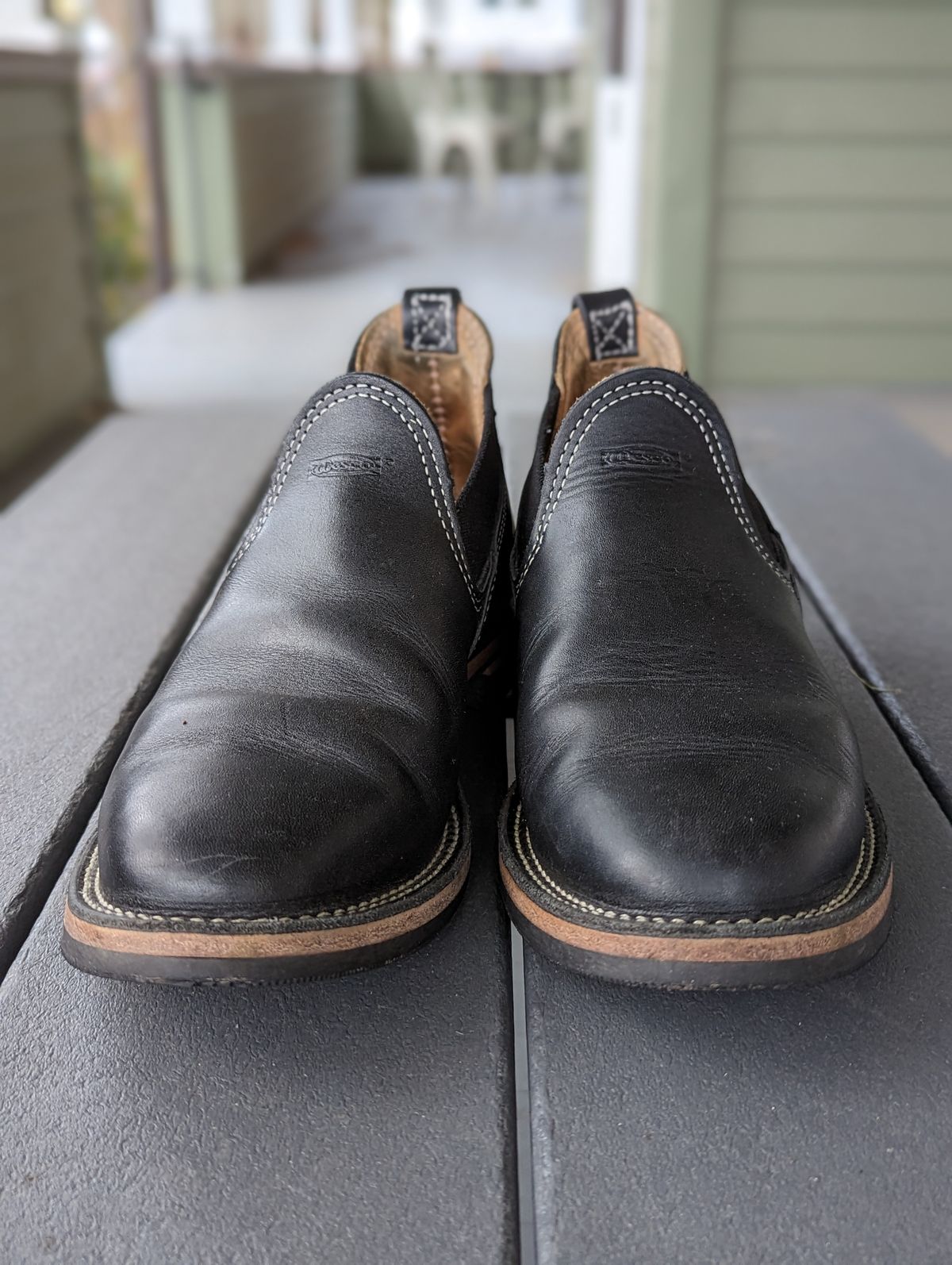 Photo by dreamboot on January 5, 2023 of the Wesco Romeo in Seidel Black Oil Tan.