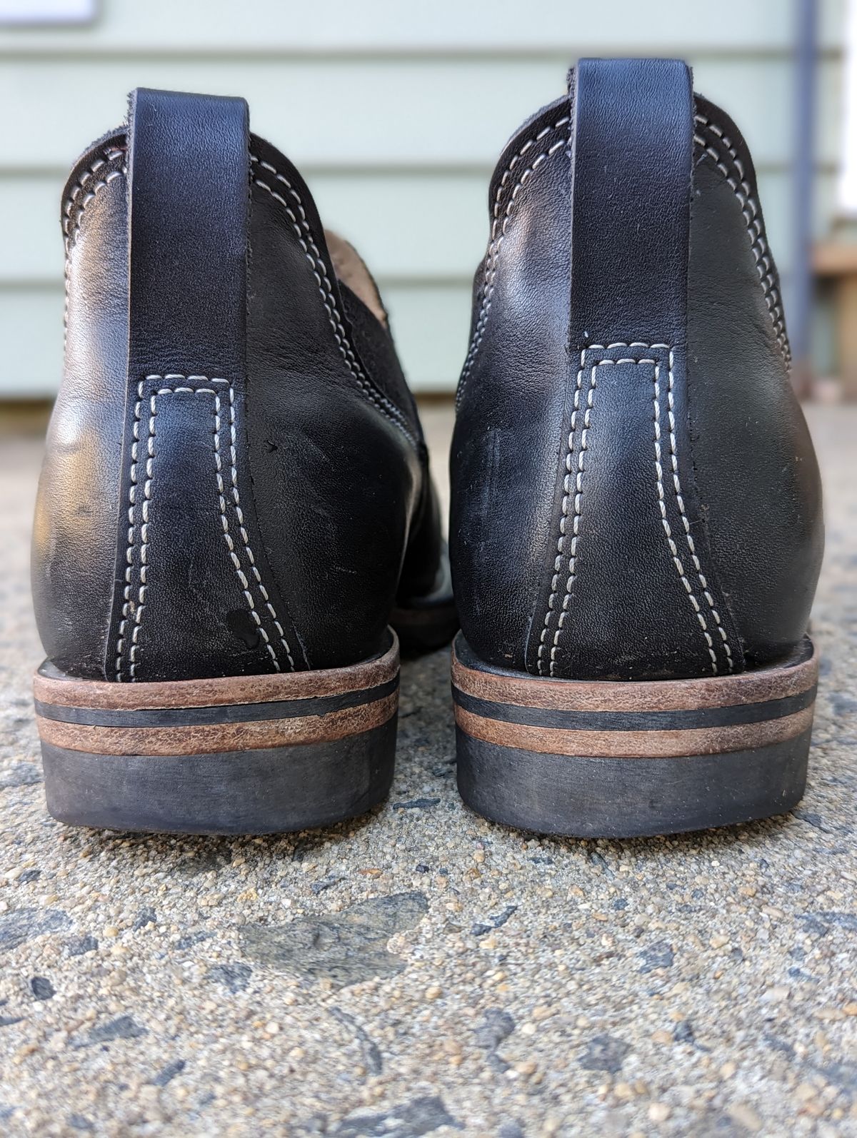 Photo by dreamboot on February 5, 2023 of the Wesco Romeo in Seidel Black Oil Tan.