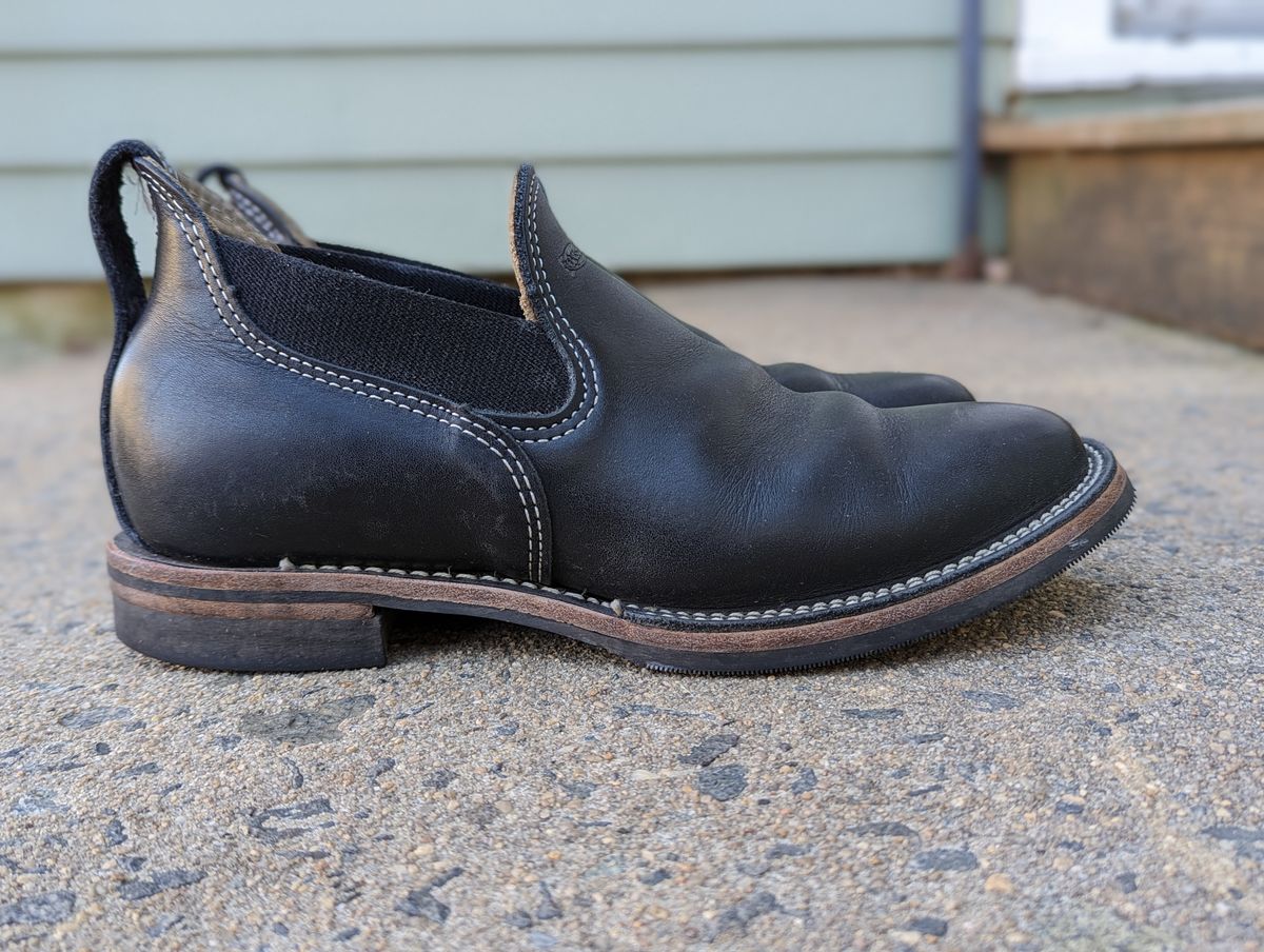 Photo by dreamboot on February 5, 2023 of the Wesco Romeo in Seidel Black Oil Tan.