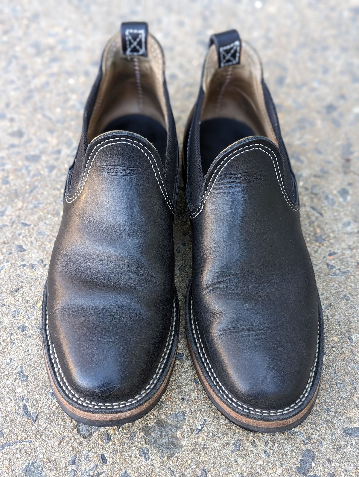 Photo by dreamboot on February 5, 2023 of the Wesco Romeo in Seidel Black Oil Tan.